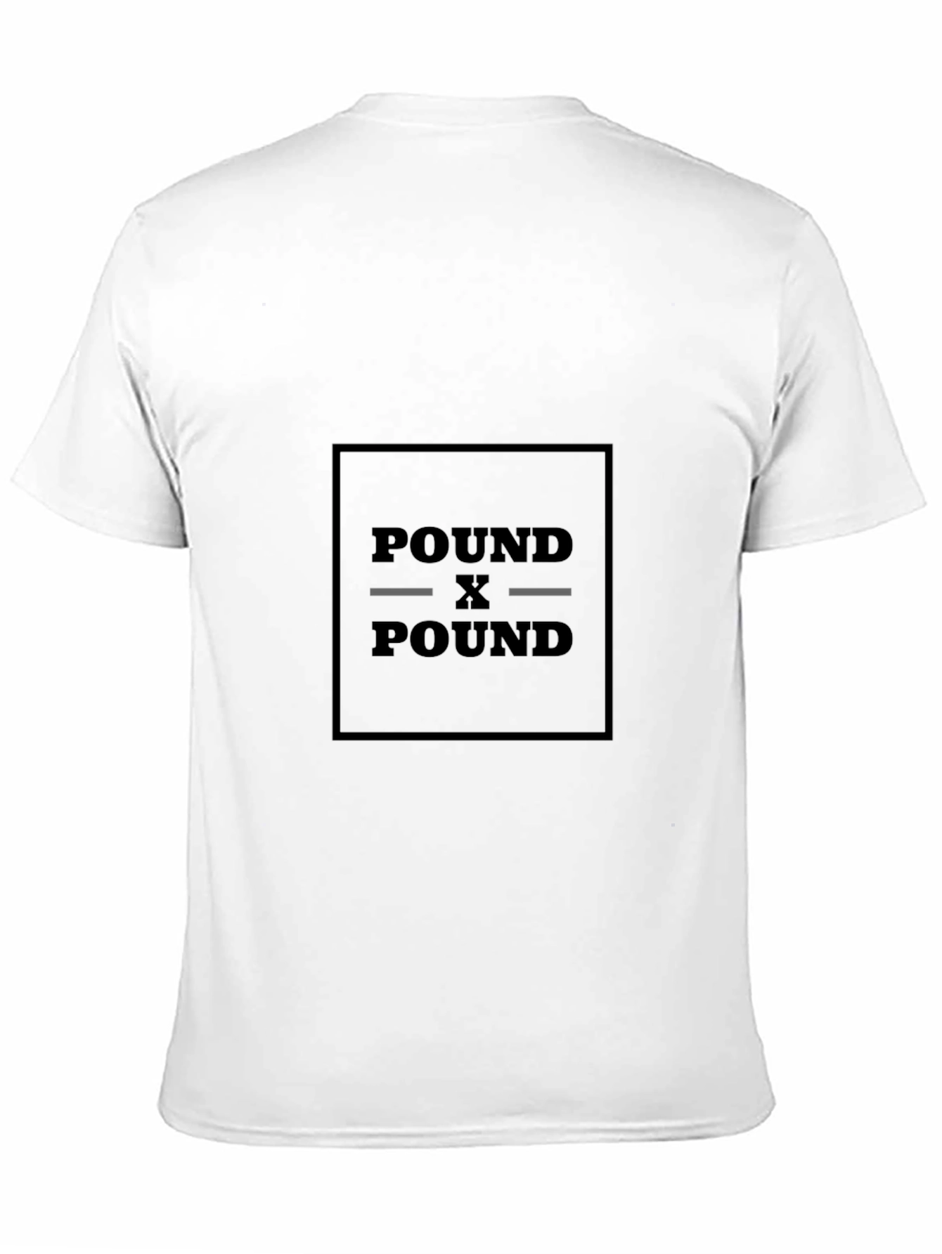 Pound for Pound Graphic Tee - Black Cotton