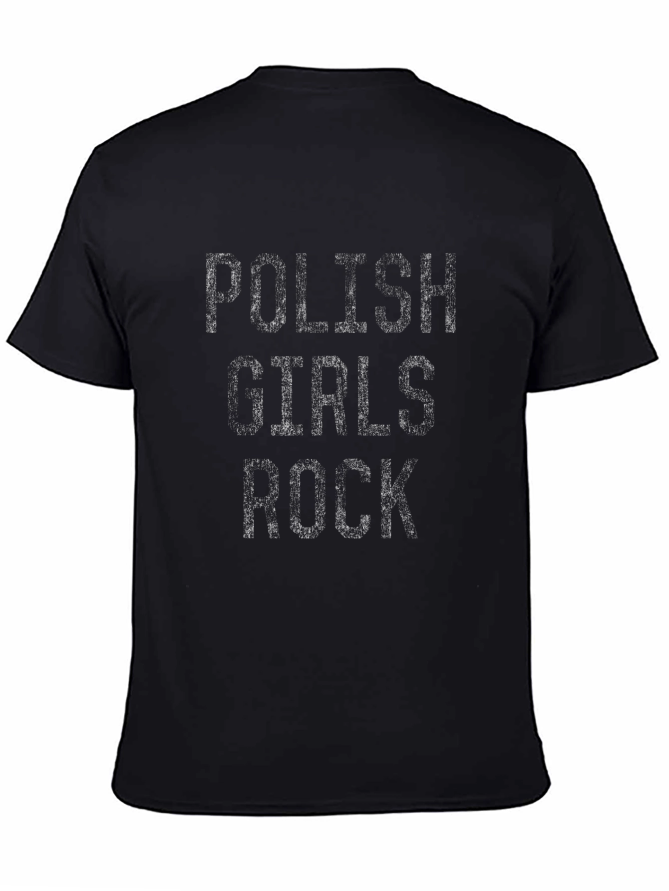 Polish Girls Rock Black T-Shirt