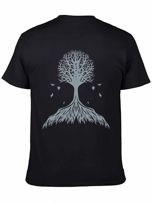 Black Tree of Life T-Shirt - Unique Graphic Tee