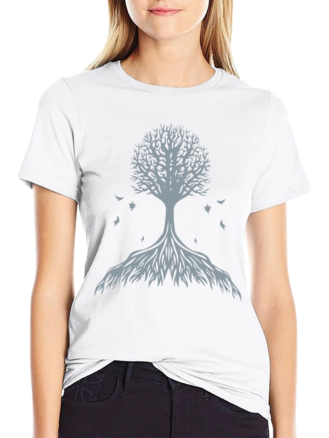 Black Tree of Life T-Shirt - Unique Graphic Tee
