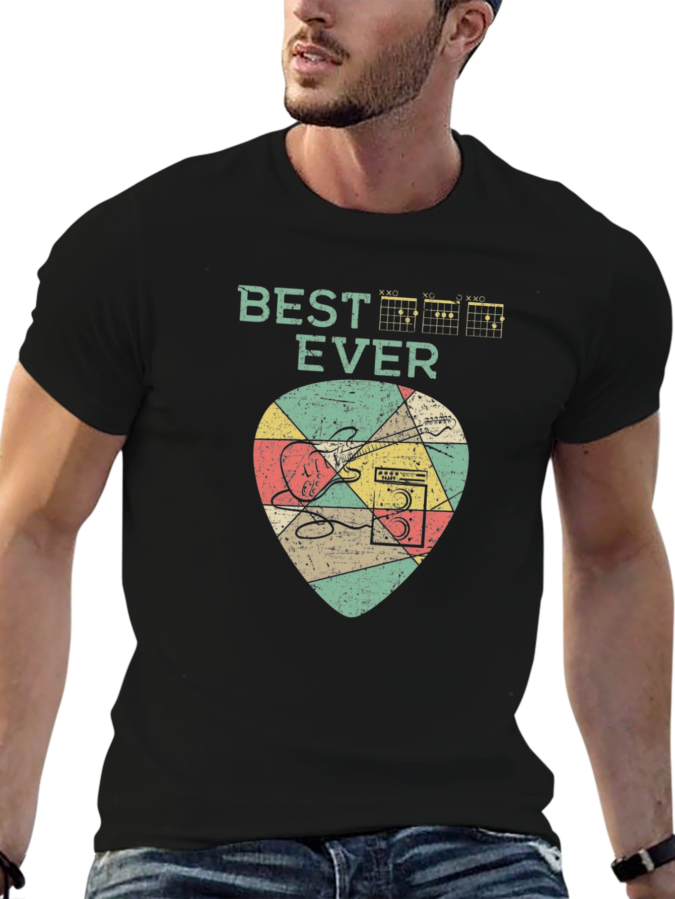 Best Ever Guitarist Graphic T-Shirt