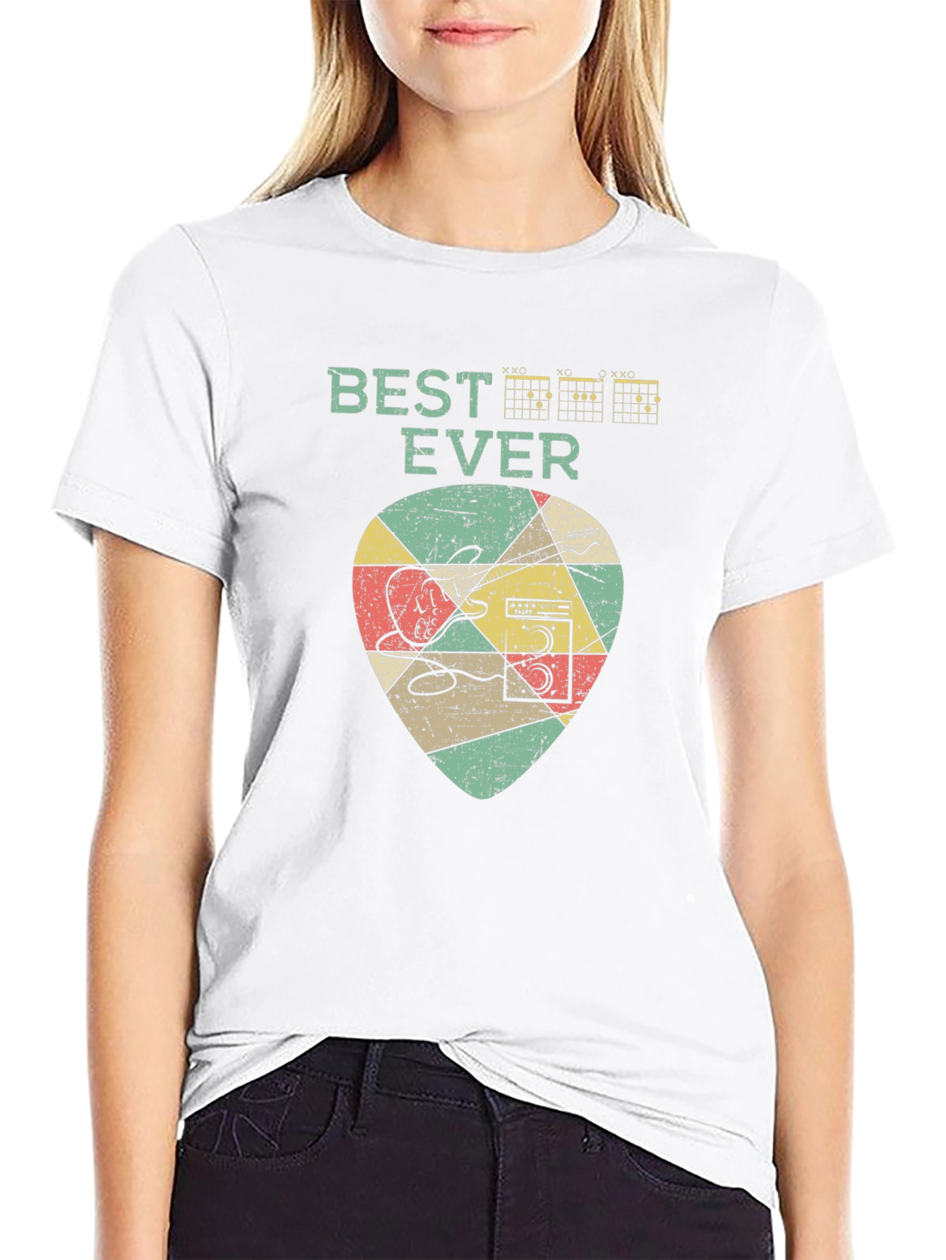 Best Ever Guitarist Graphic T-Shirt