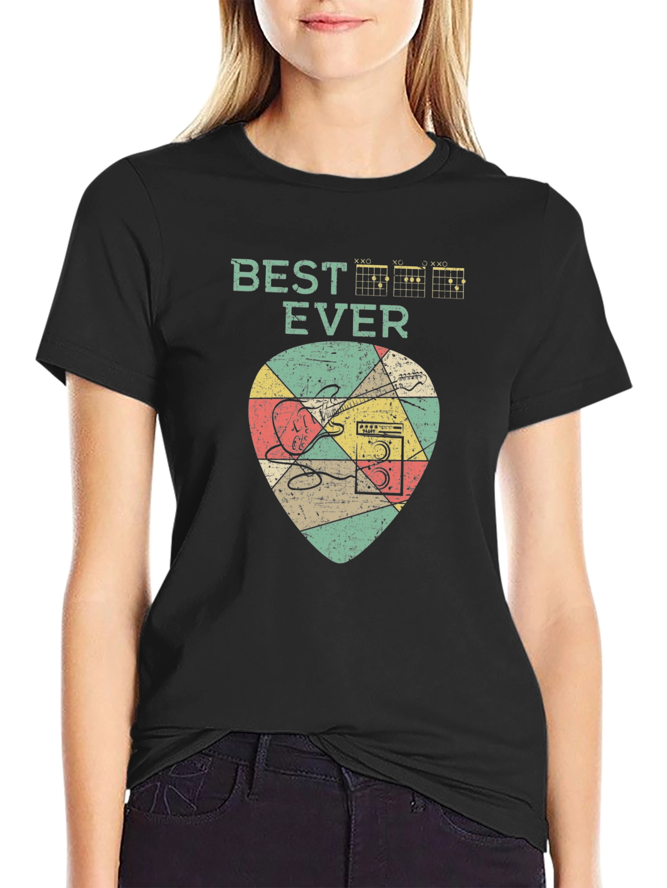 Best Ever Guitarist Graphic T-Shirt