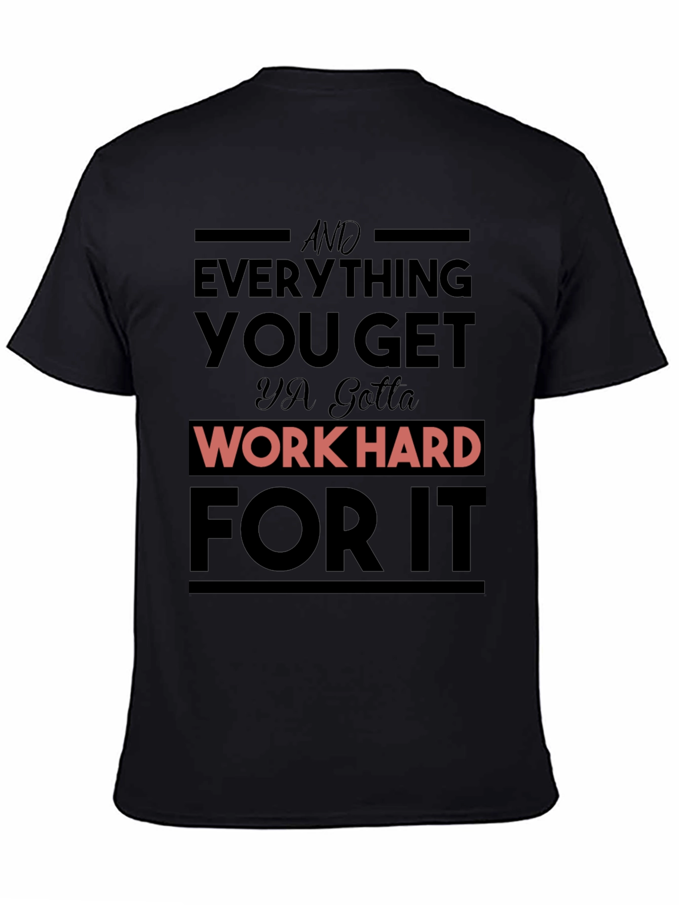 Work Hard Graphic T-Shirt