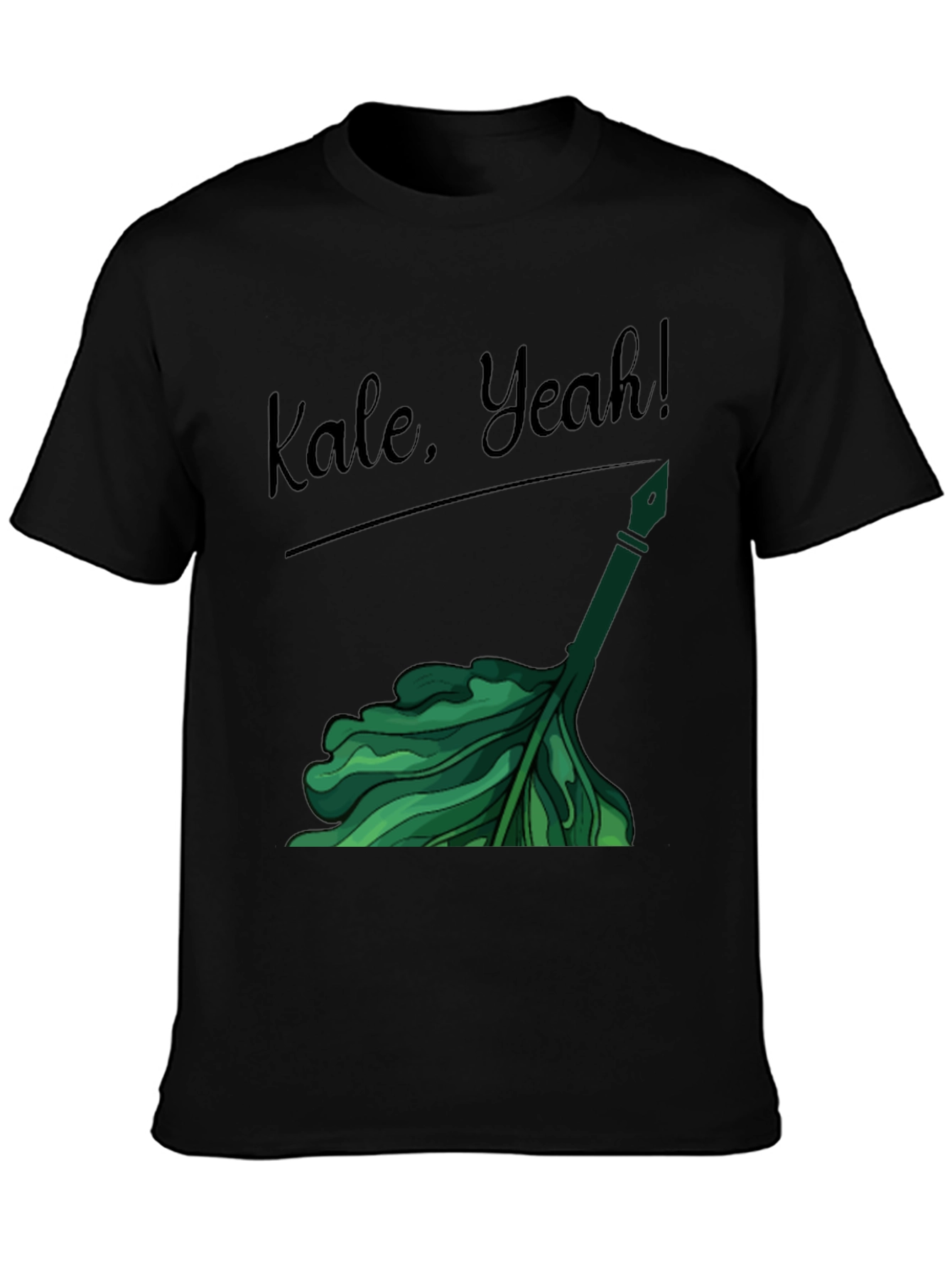 Kale Yeah! Graphic T-Shirt - Trendy Vegan Tee