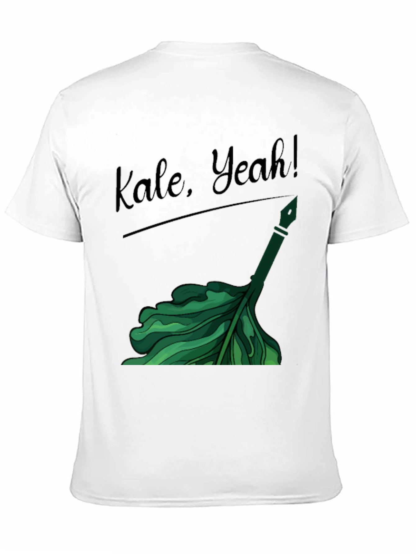 Kale Yeah! Graphic T-Shirt - Trendy Vegan Tee