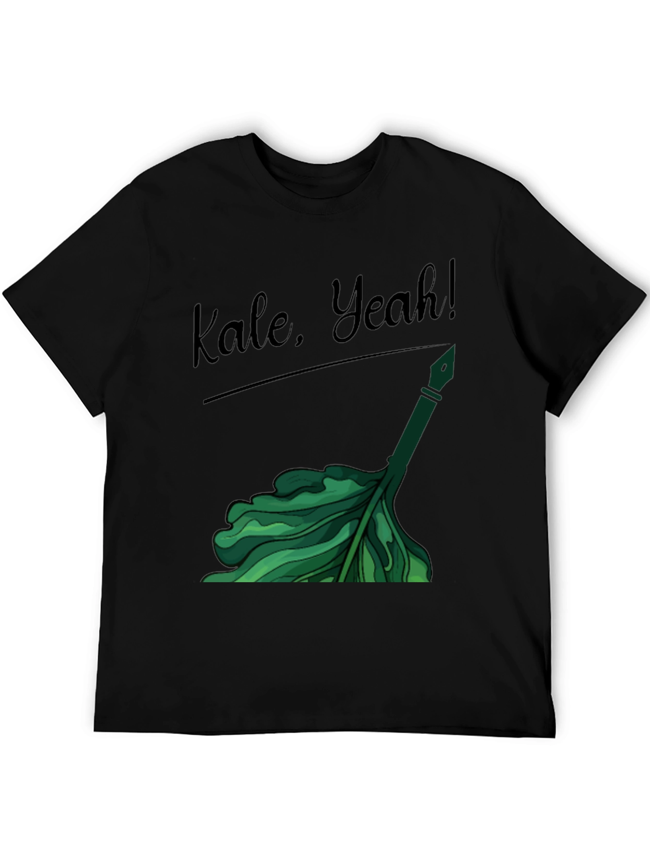 Kale Yeah! Graphic T-Shirt - Trendy Vegan Tee