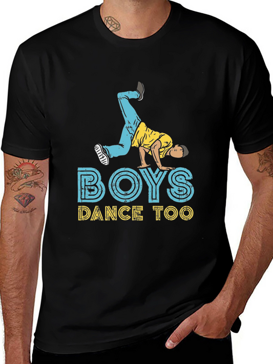Boys Dance Too Graphic Tee