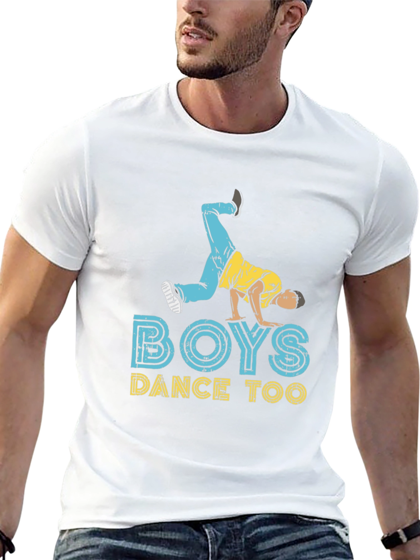 Boys Dance Too Graphic Tee