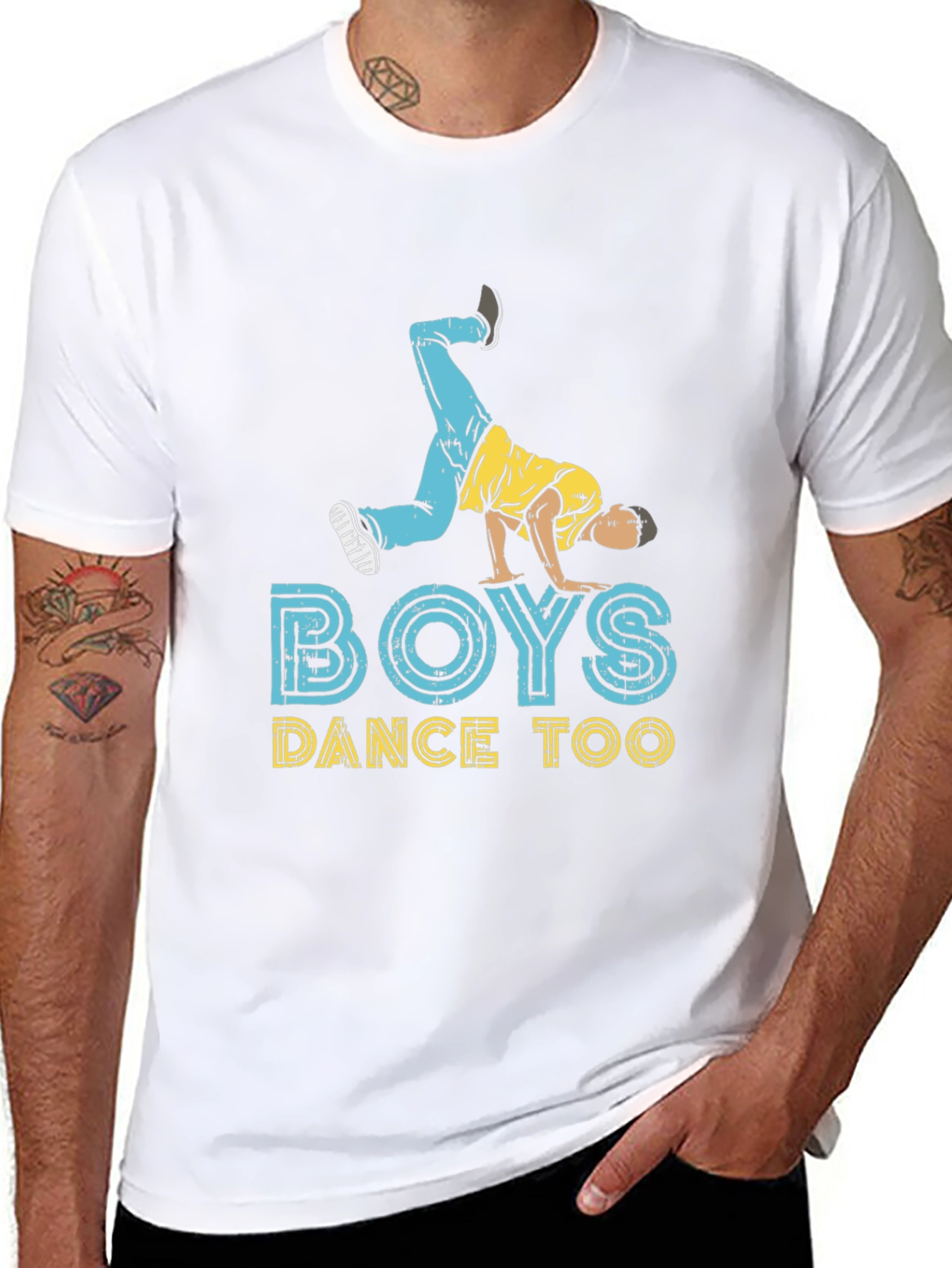 Boys Dance Too Graphic Tee