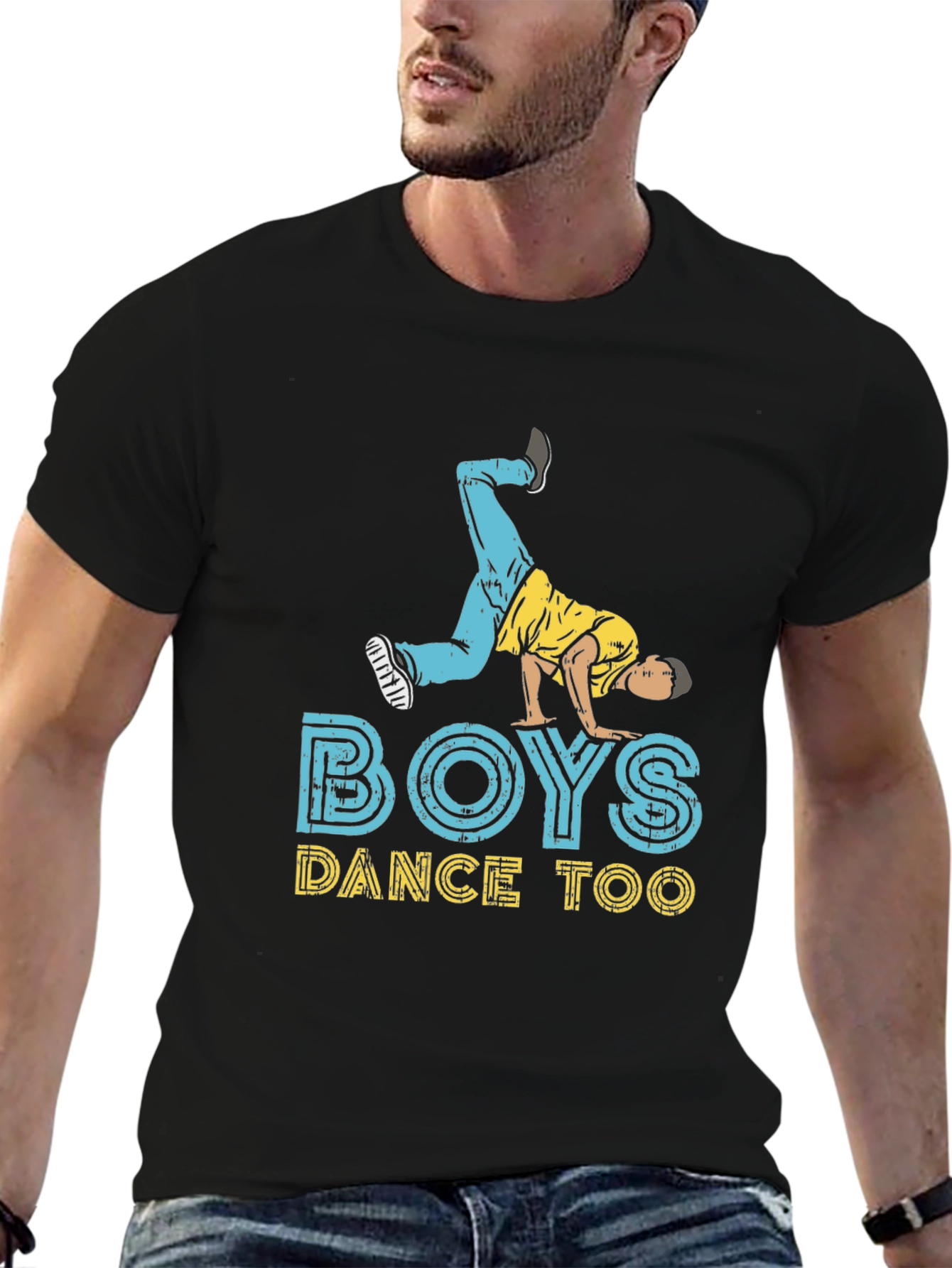 Boys Dance Too Graphic Tee
