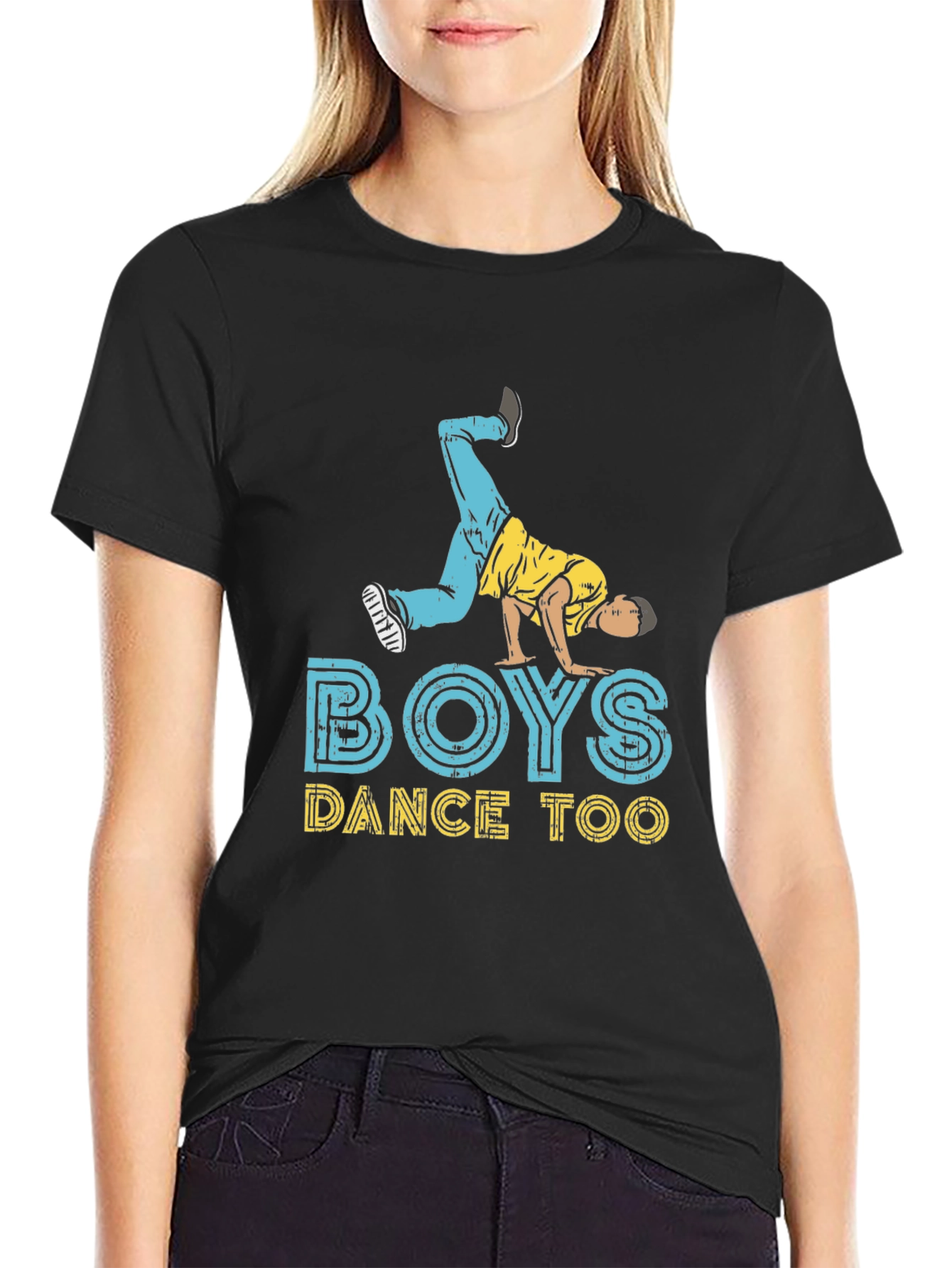 Boys Dance Too Graphic Tee