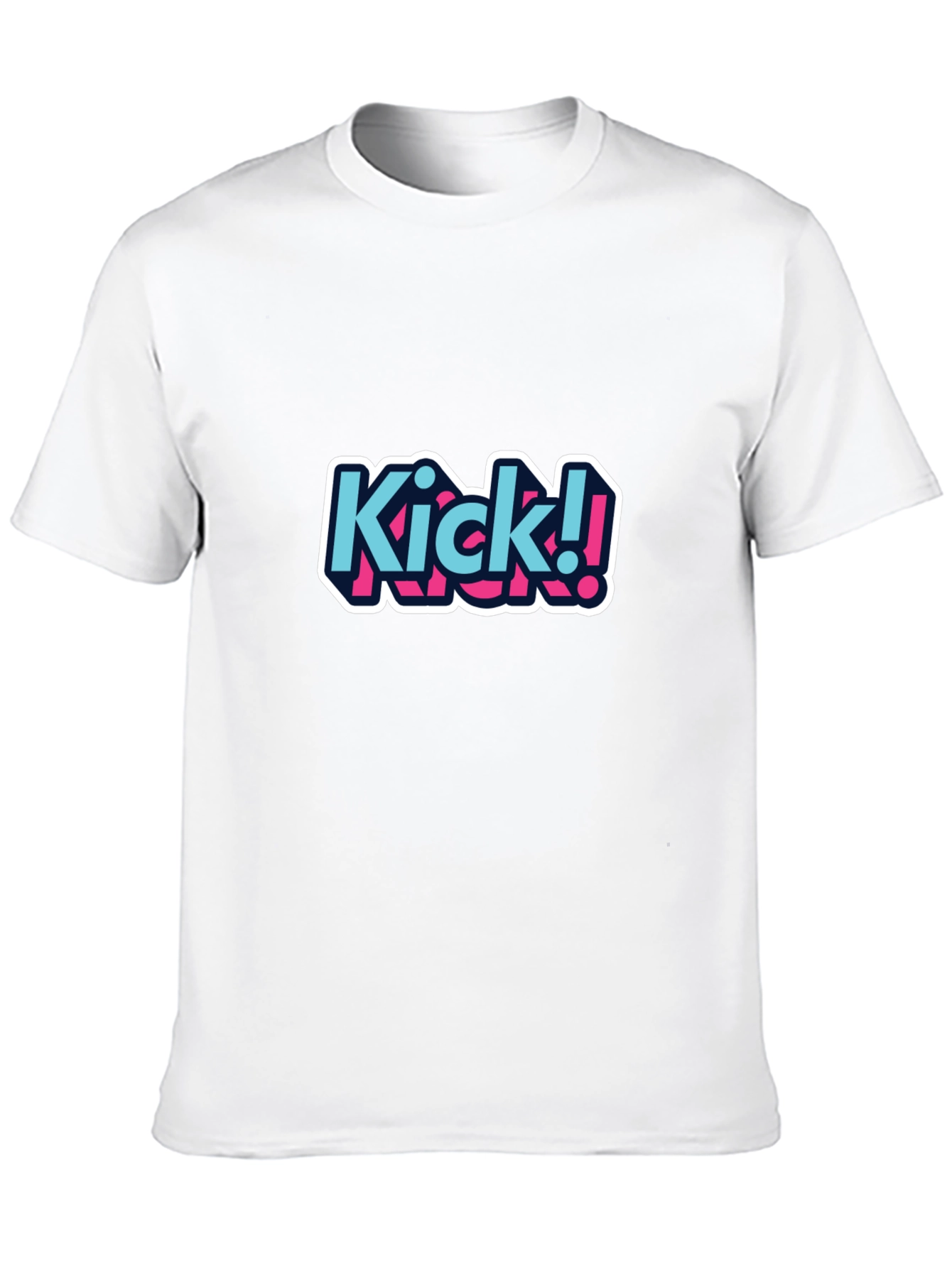 Kick! Graphic T-Shirt - Bold Design