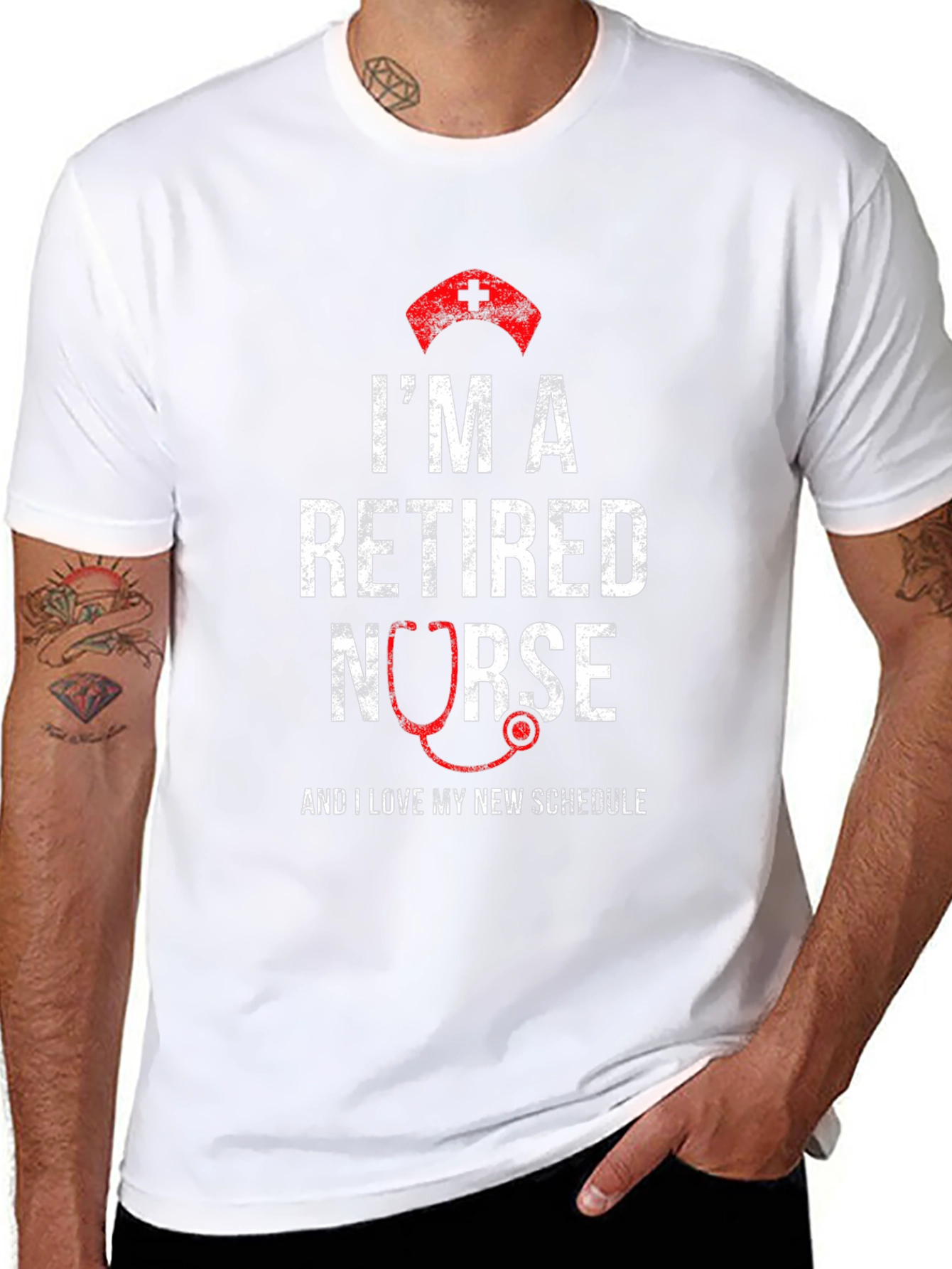 Retired Nurse T-Shirt - New Schedule