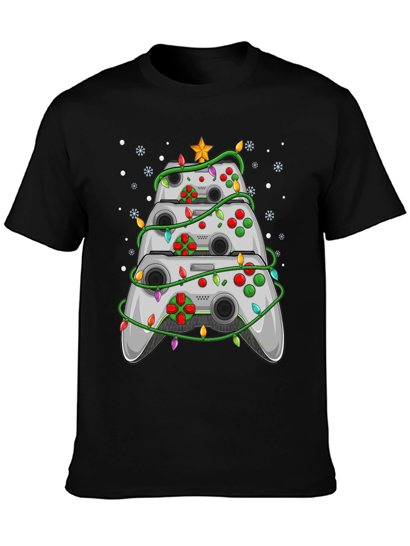 Gamer Christmas Tree T-Shirt