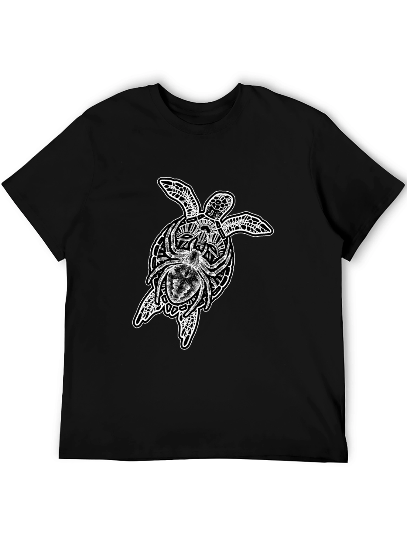 Black Turtle Spider Graphic T-Shirt