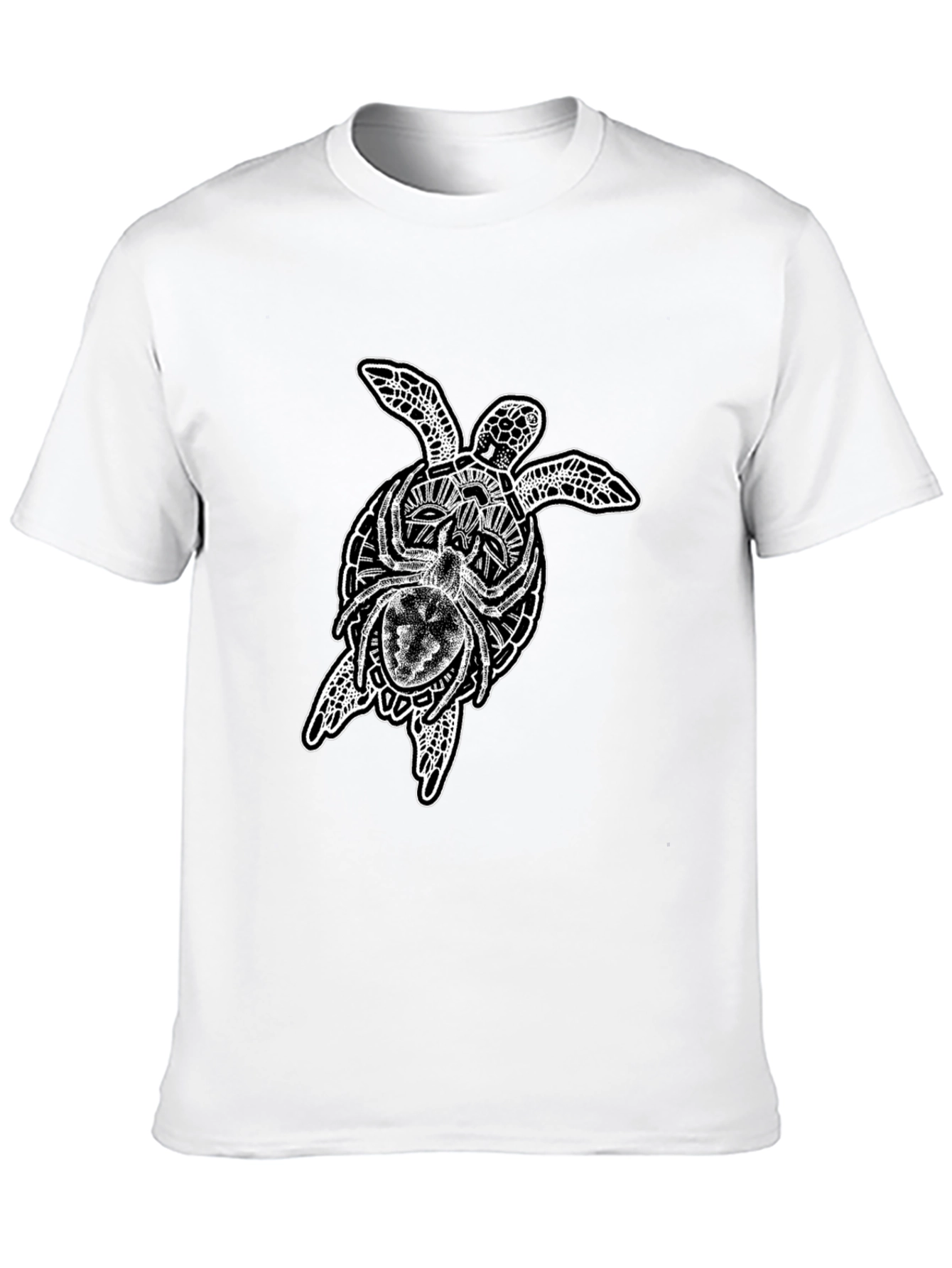 Black Turtle Spider Graphic T-Shirt