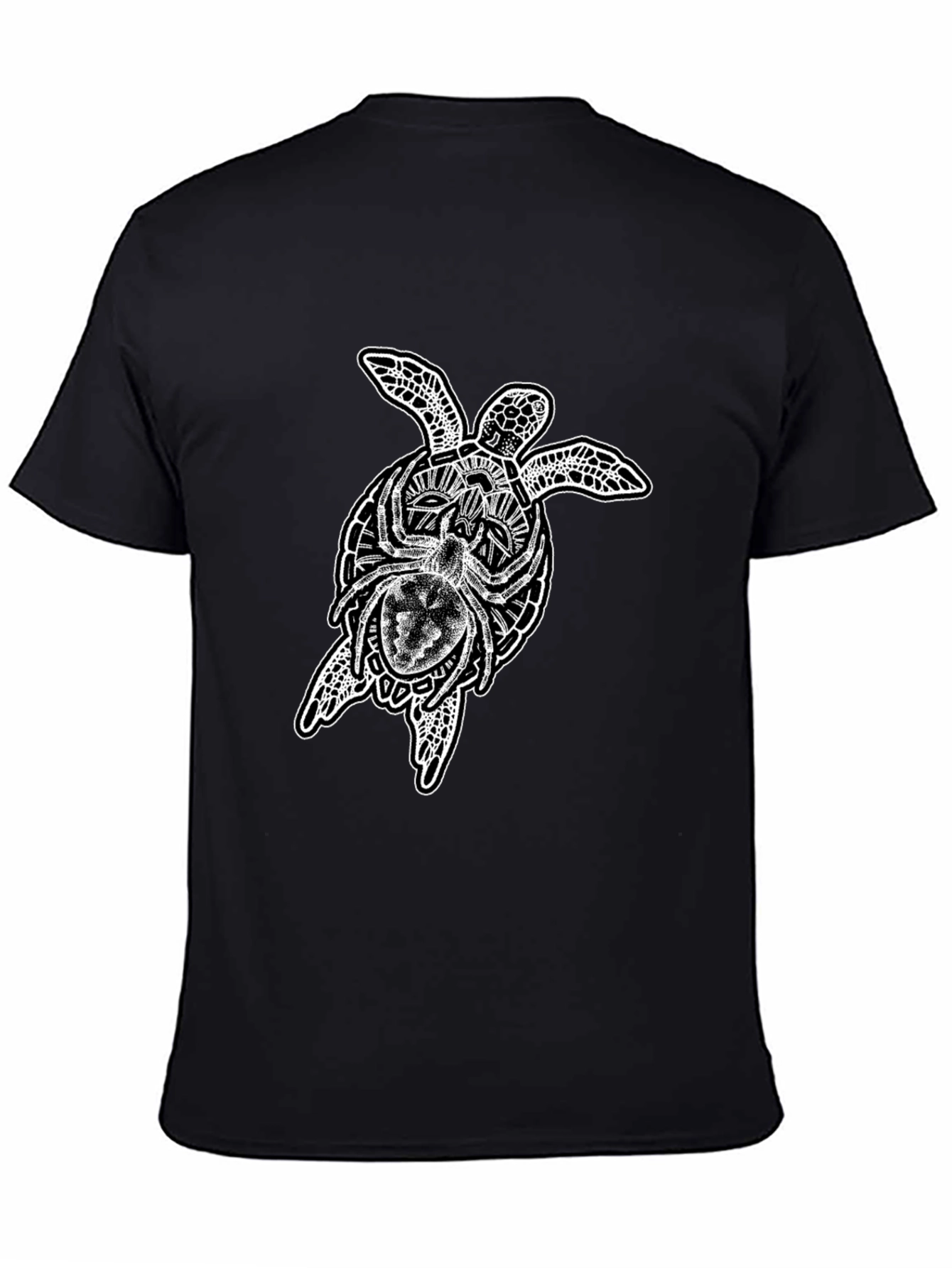 Black Turtle Spider Graphic T-Shirt