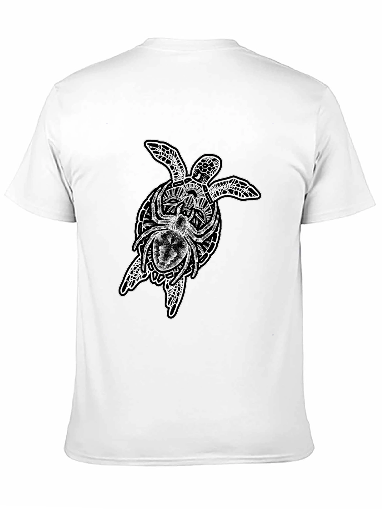 Black Turtle Spider Graphic T-Shirt