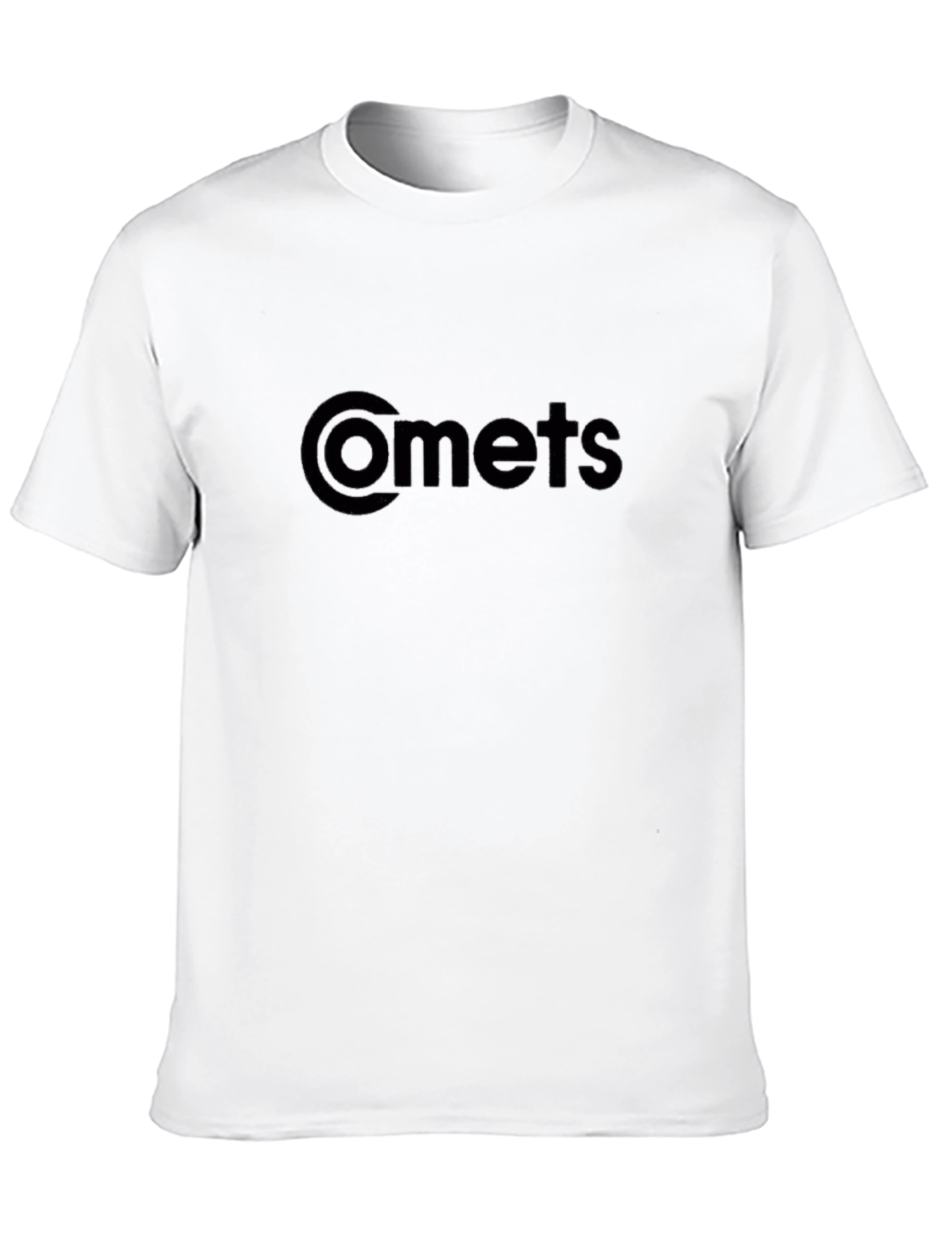 Mens Black Comets Graphic T-Shirt