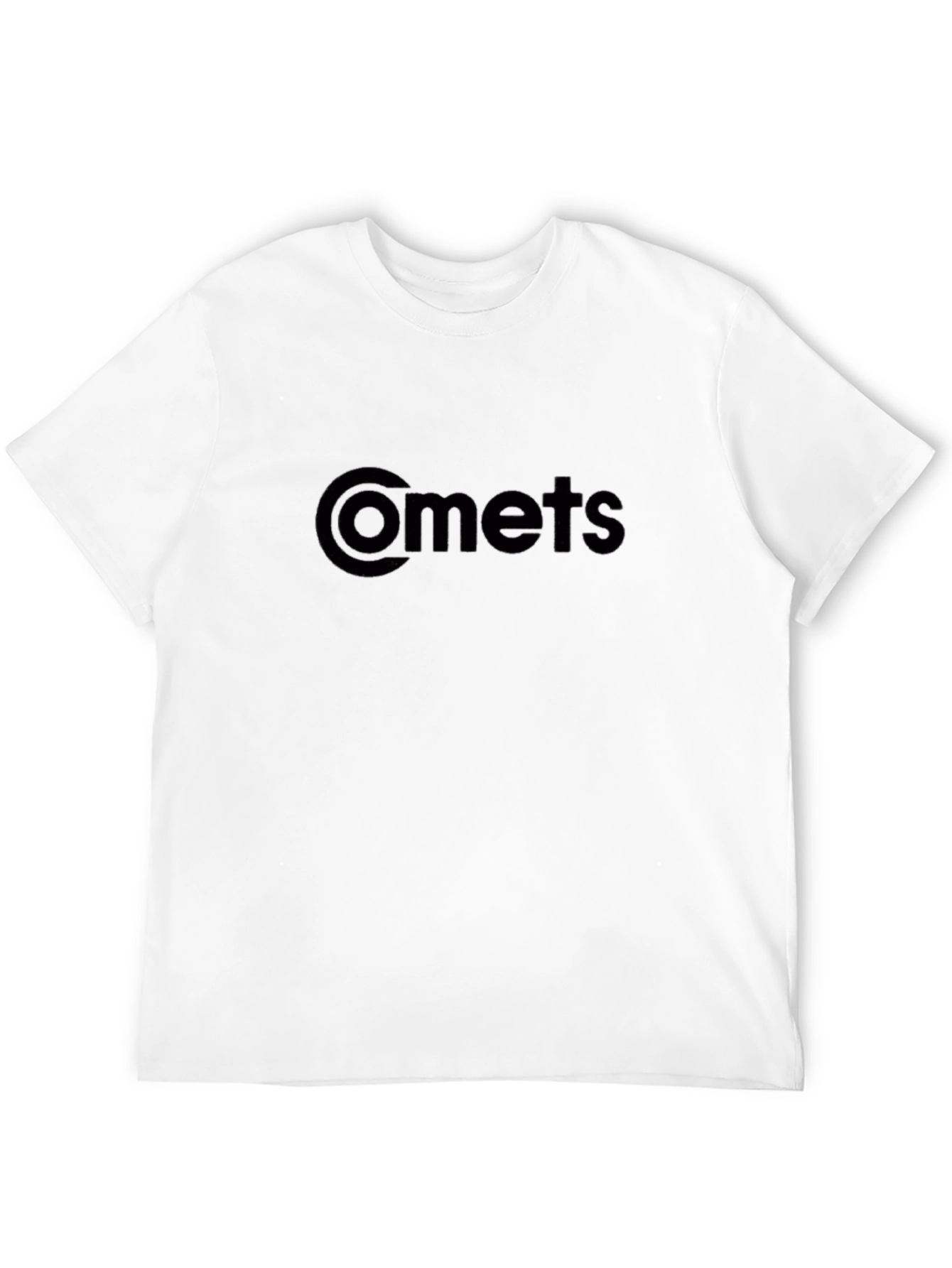 Mens Black Comets Graphic T-Shirt