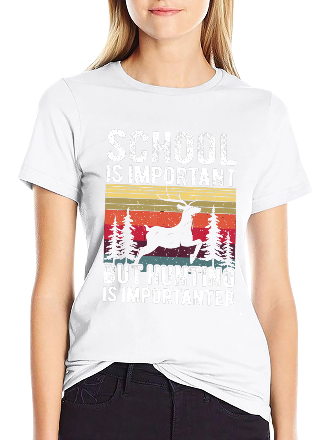 Hunting is Importanter Graphic Tee