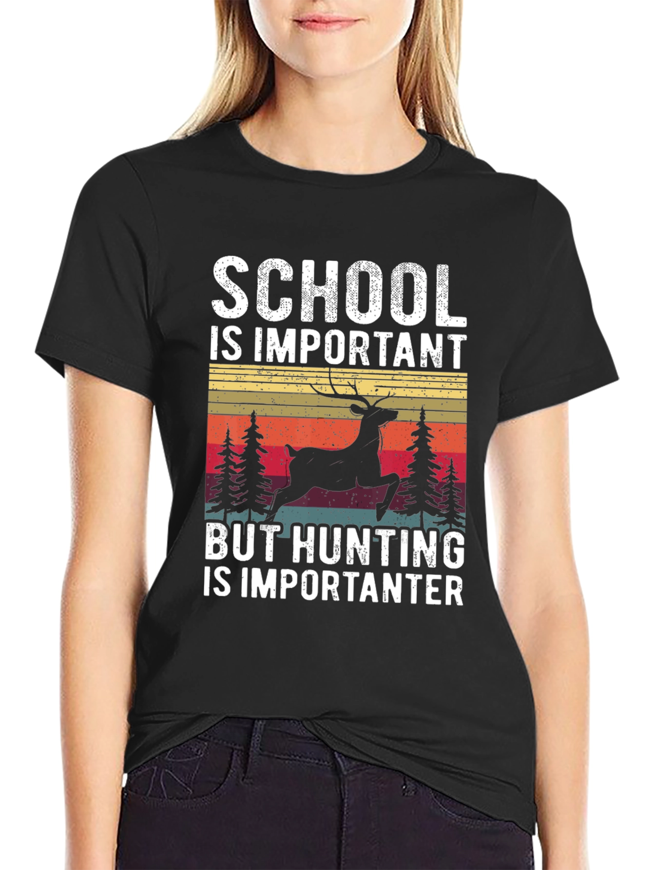Hunting is Importanter Graphic Tee