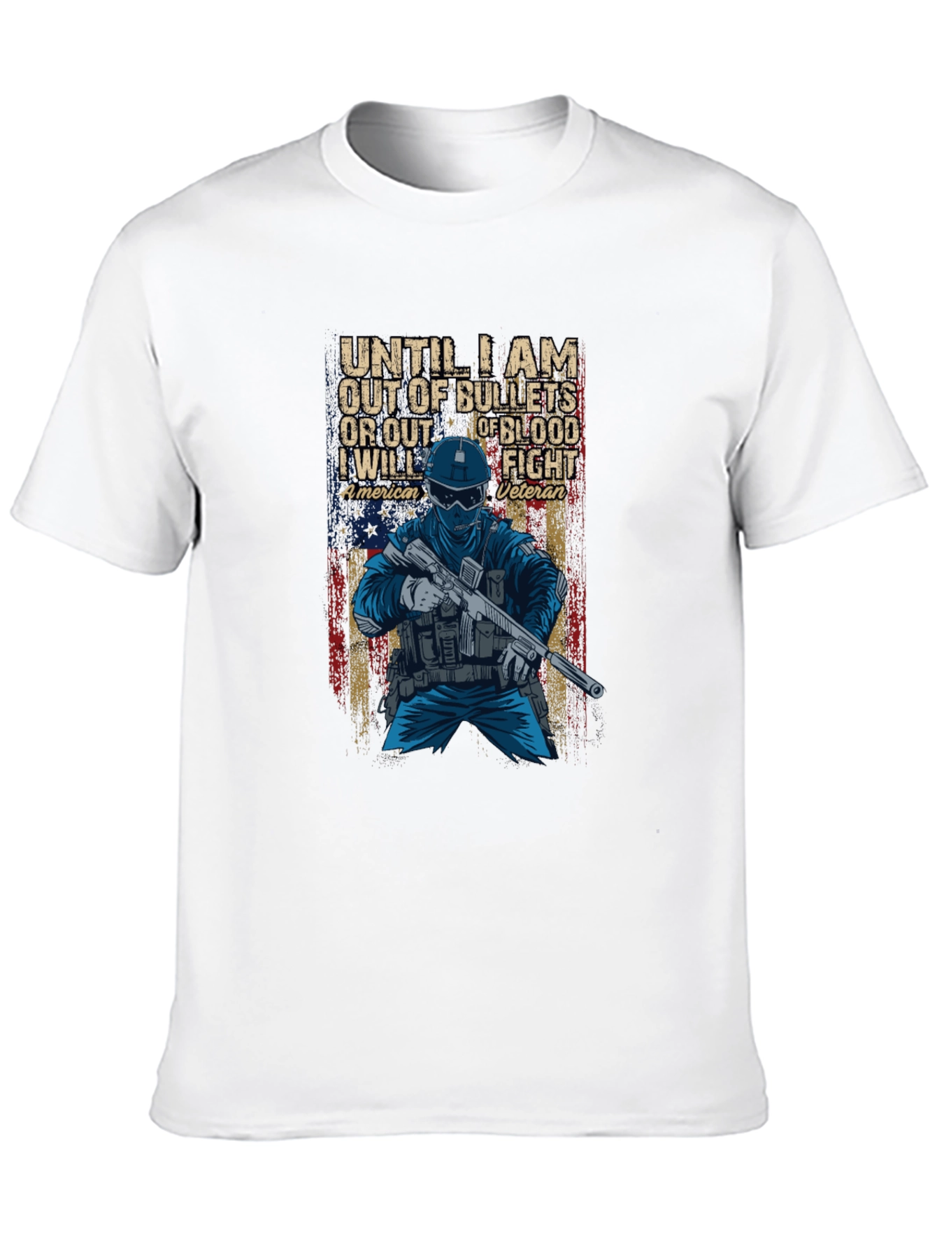 American Veteran Graphic T-Shirt