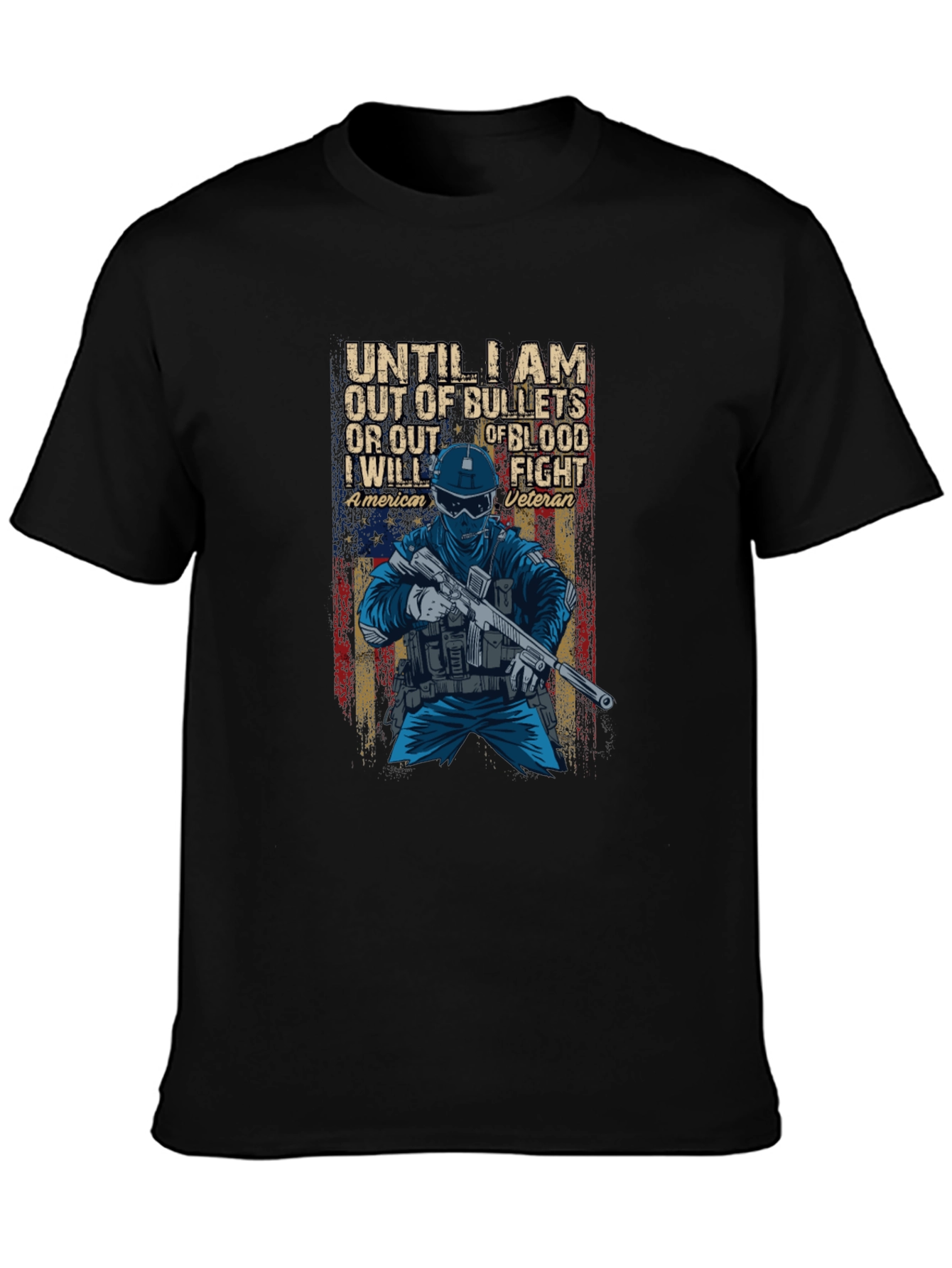 American Veteran Graphic T-Shirt