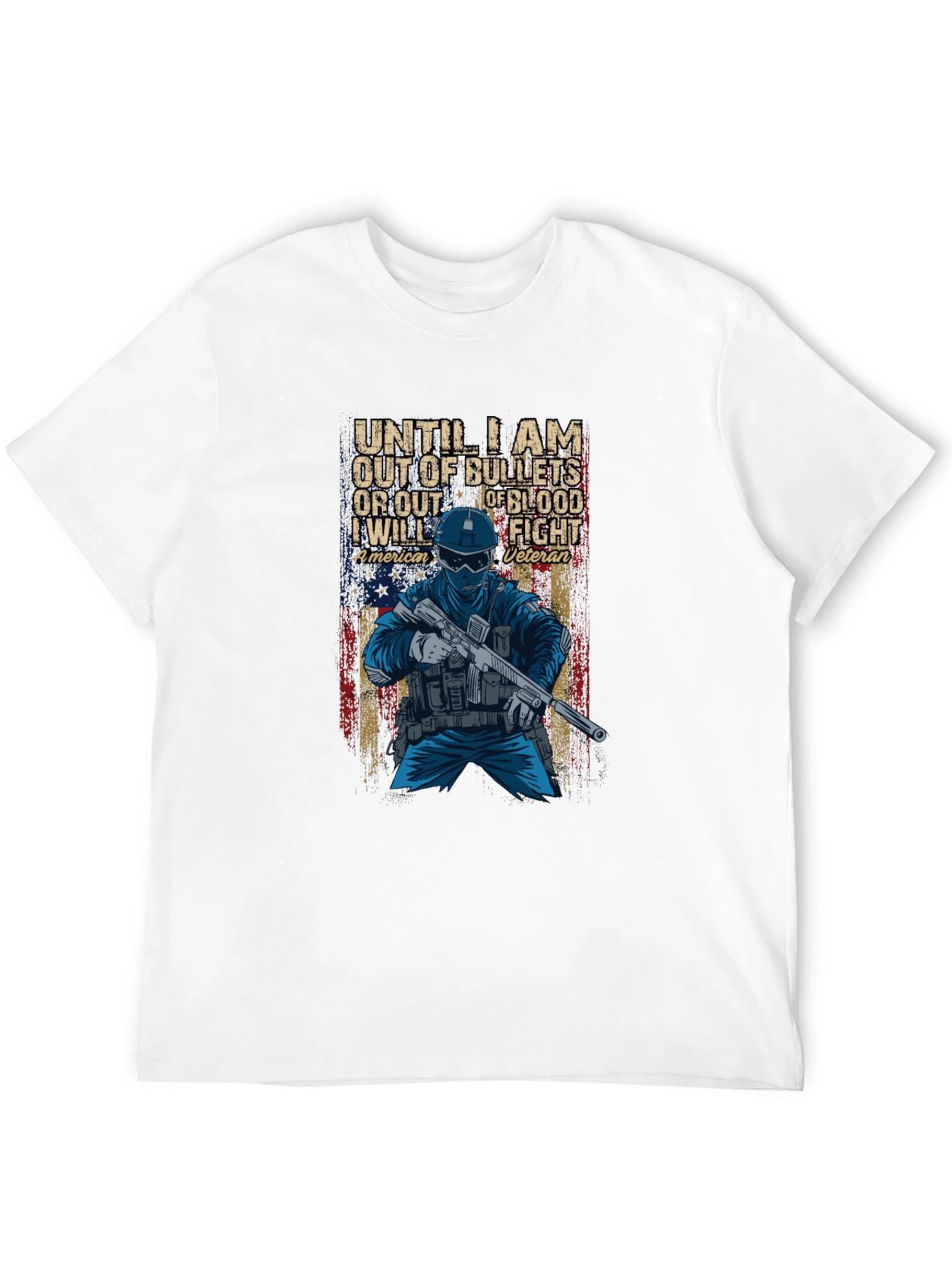 American Veteran Graphic T-Shirt