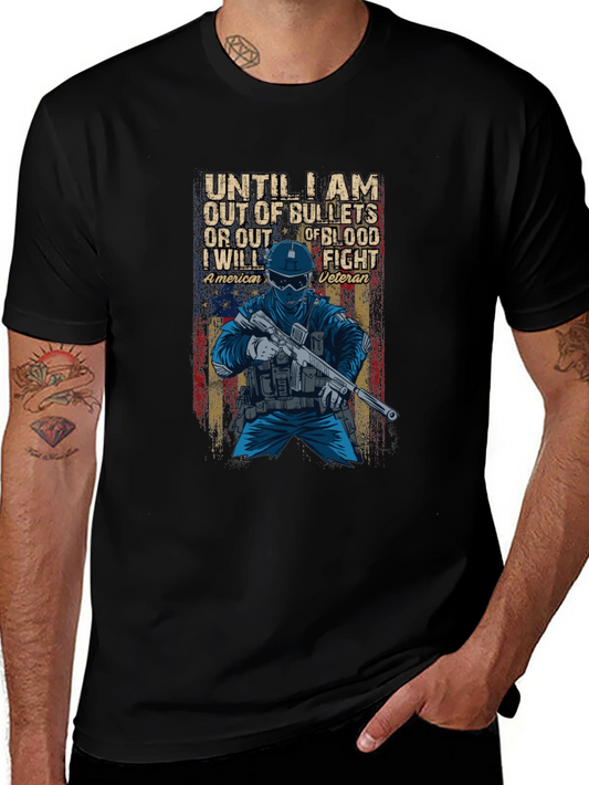 American Veteran Graphic T-Shirt