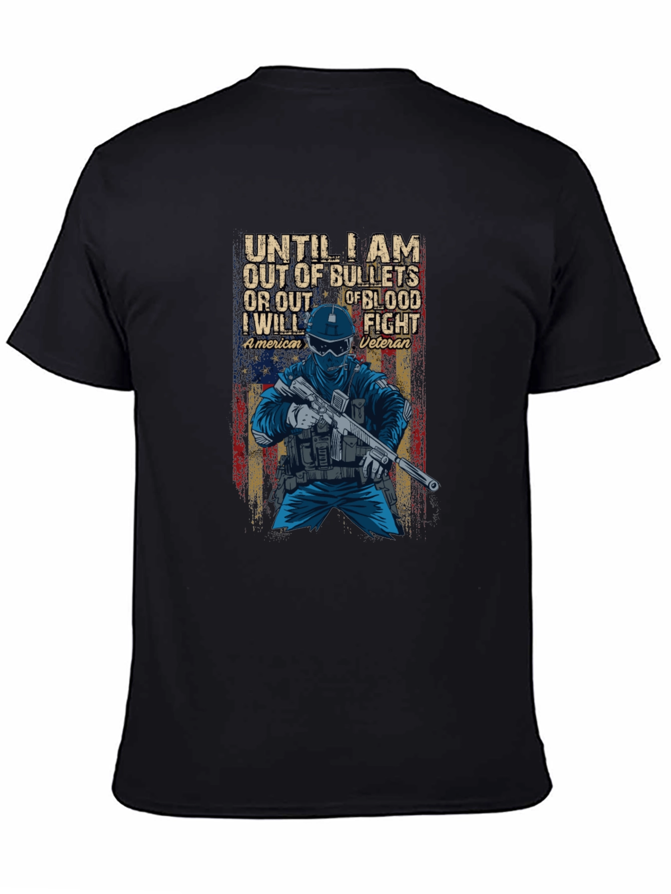 American Veteran Graphic T-Shirt