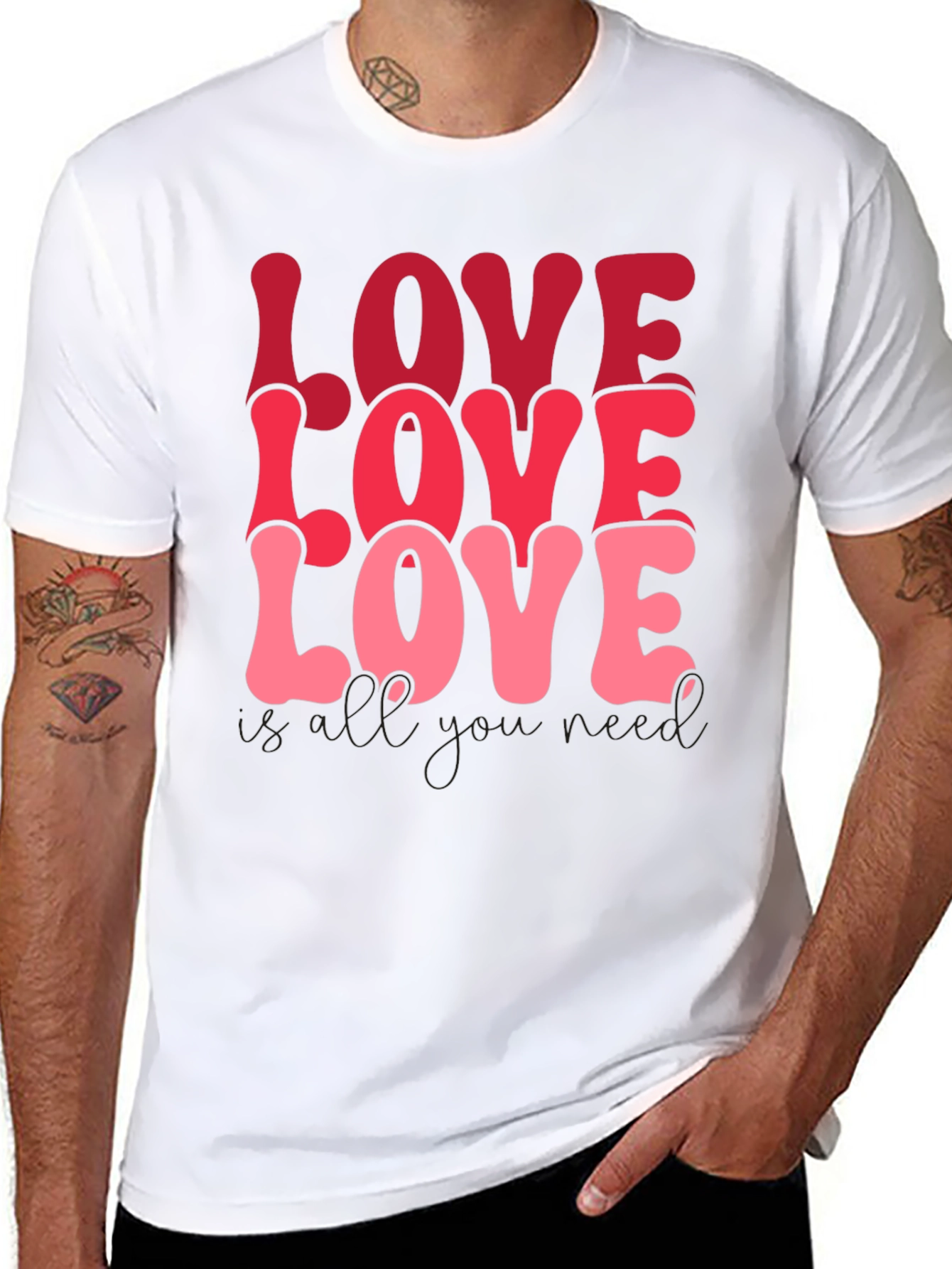 Love Graphic T-Shirt - All You Need Is Love