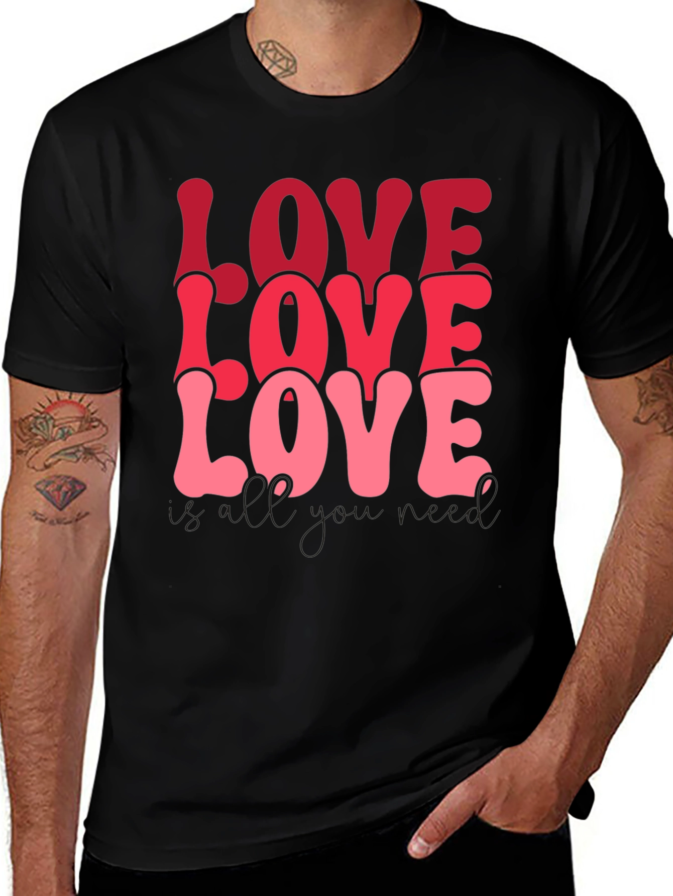 Love Graphic T-Shirt - All You Need Is Love