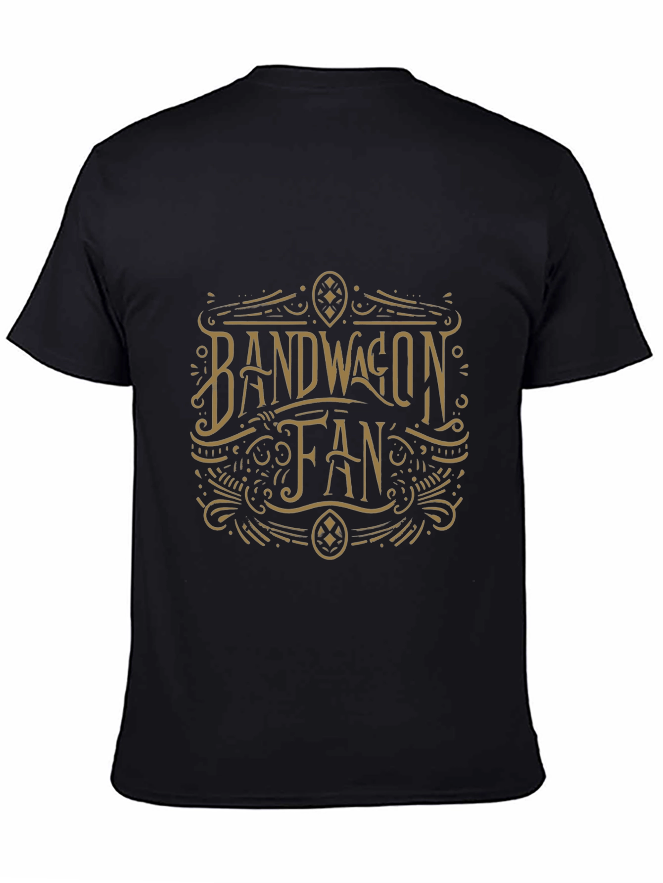 Bandwagon Fan Graphic T-Shirt - Retro Style