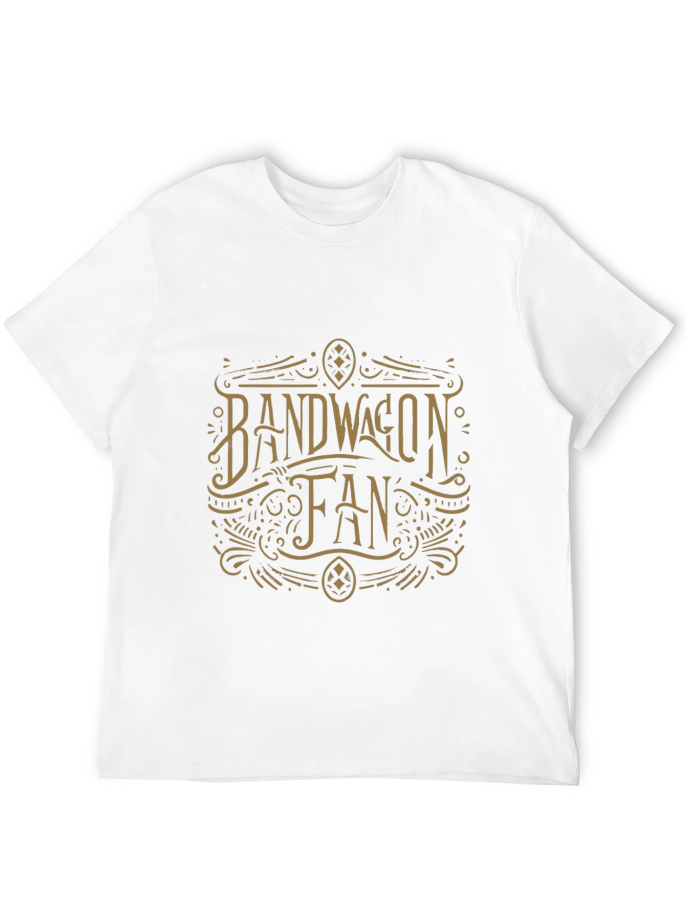 Bandwagon Fan Graphic T-Shirt - Retro Style
