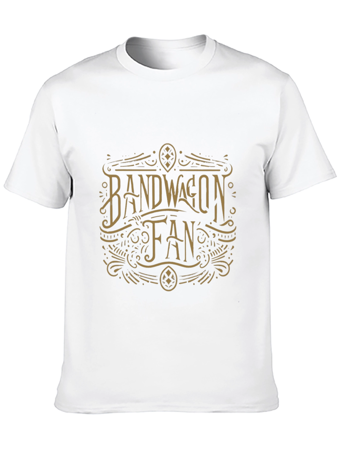 Bandwagon Fan Graphic T-Shirt - Retro Style