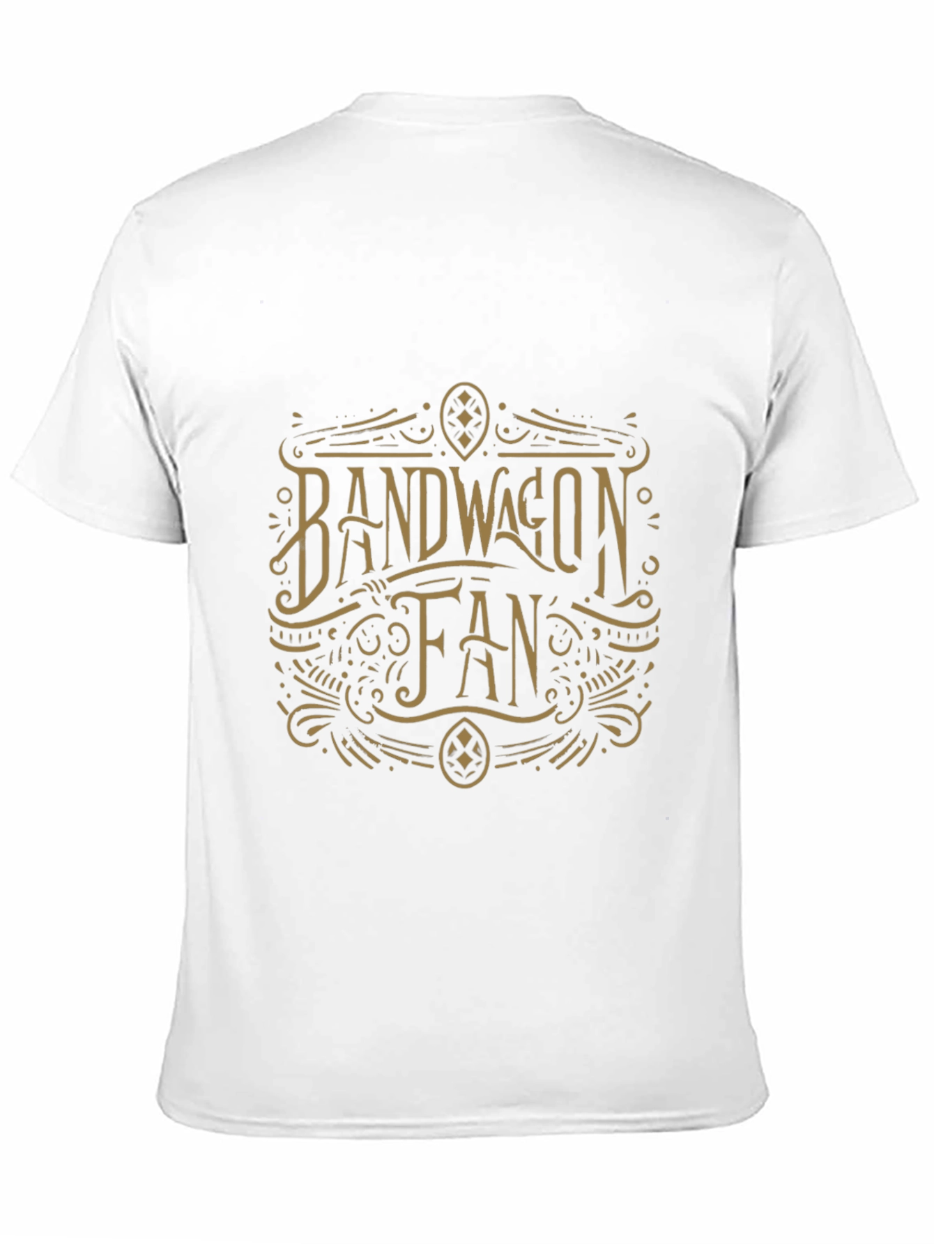 Bandwagon Fan Graphic T-Shirt - Retro Style