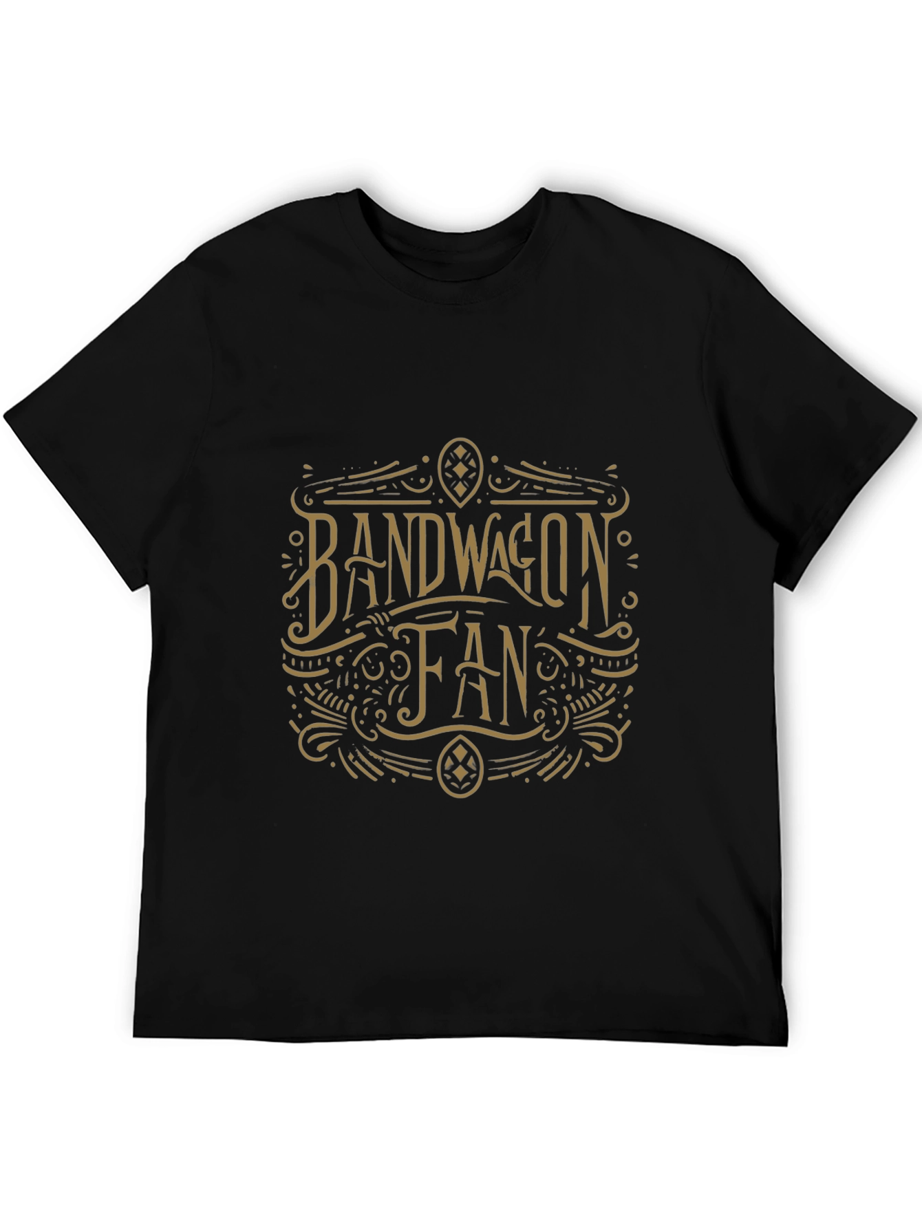 Bandwagon Fan Graphic T-Shirt - Retro Style