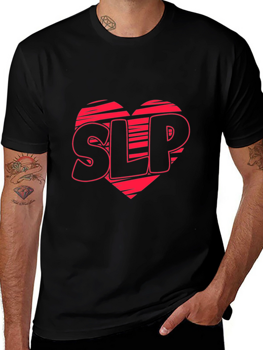 SLP Heart Graphic Black T-Shirt