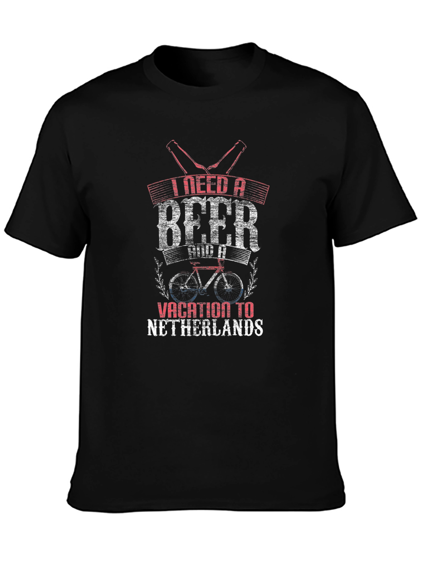 Netherlands Vacation Beer Graphic Tee