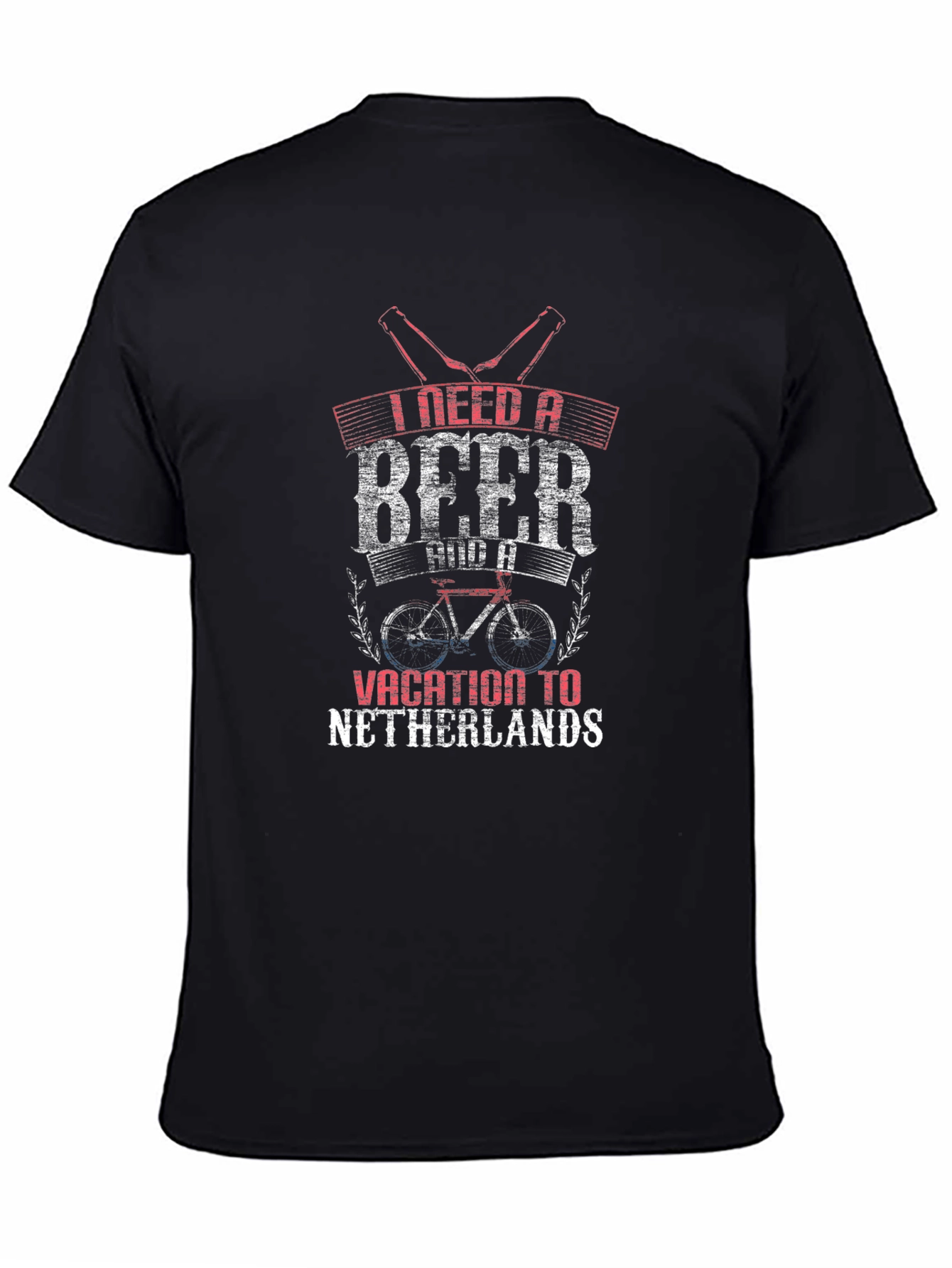Netherlands Vacation Beer Graphic Tee