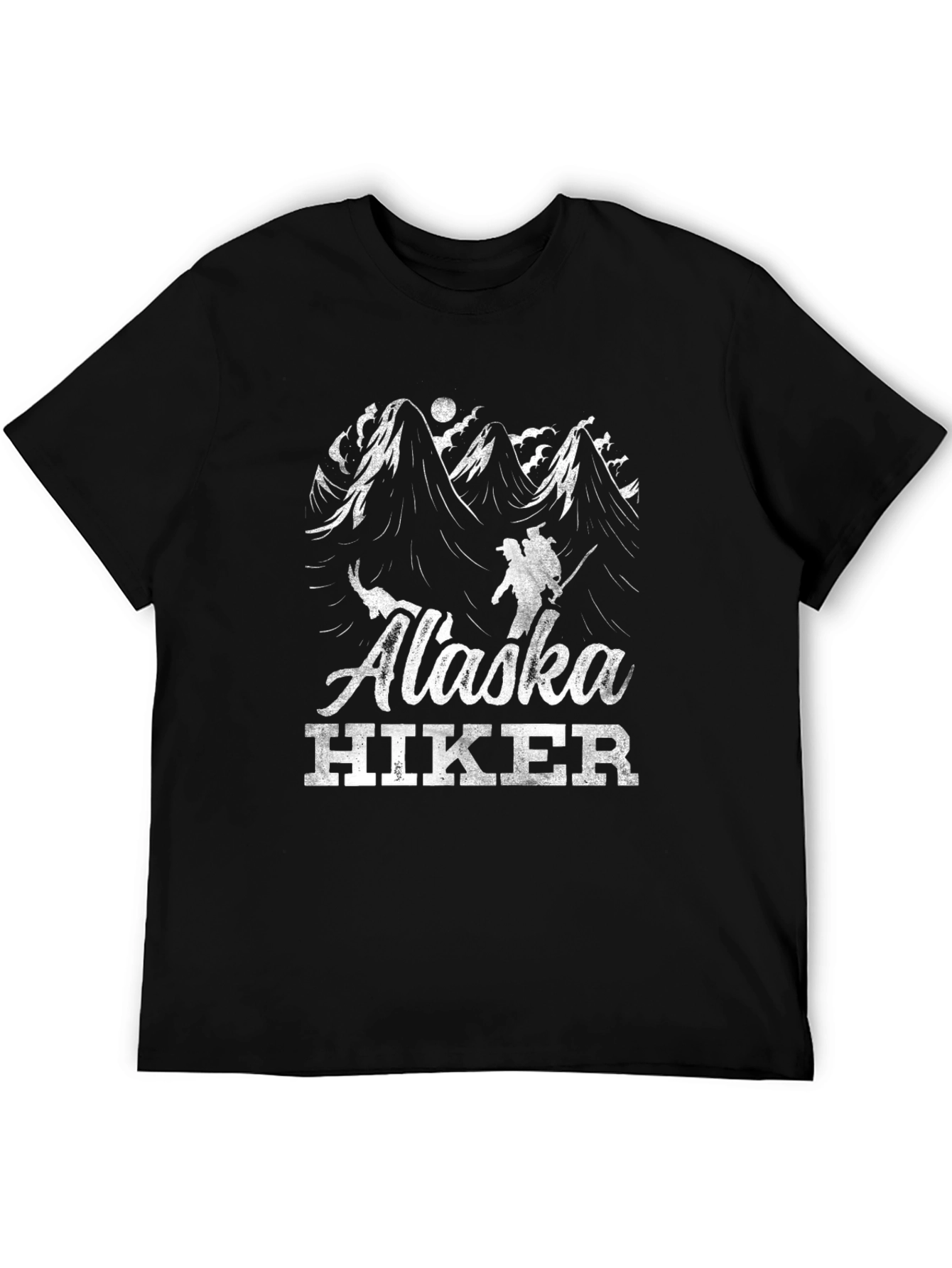 Alaska Hiker Graphic Tee - Adventure Awaits!
