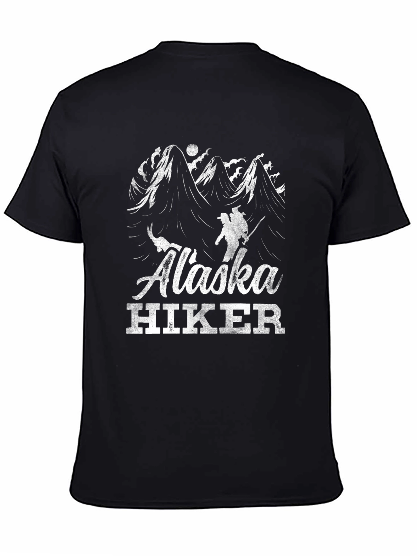 Alaska Hiker Graphic Tee - Adventure Awaits!