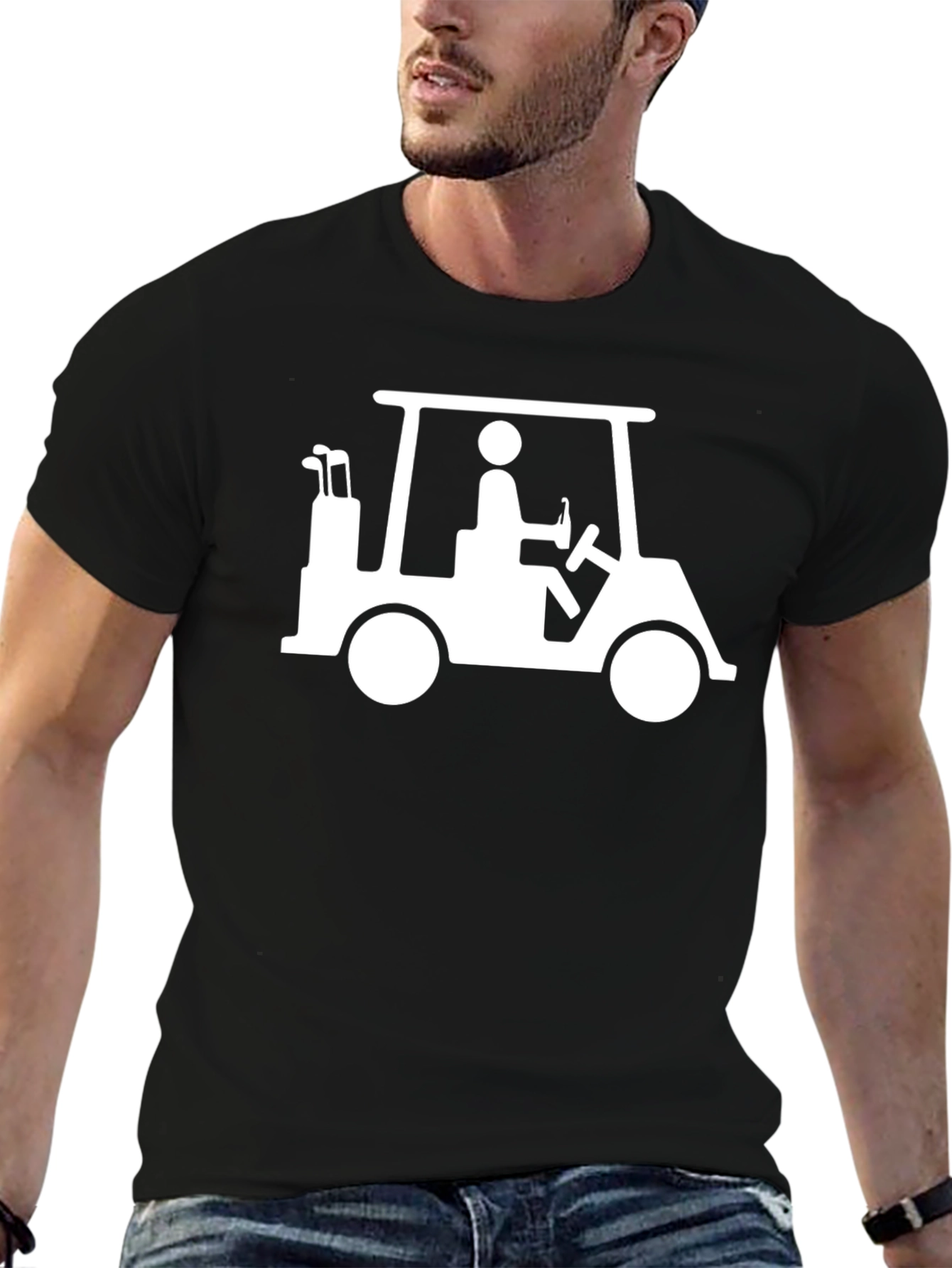 Golf Cart T-Shirt | Unique Golfing Apparel