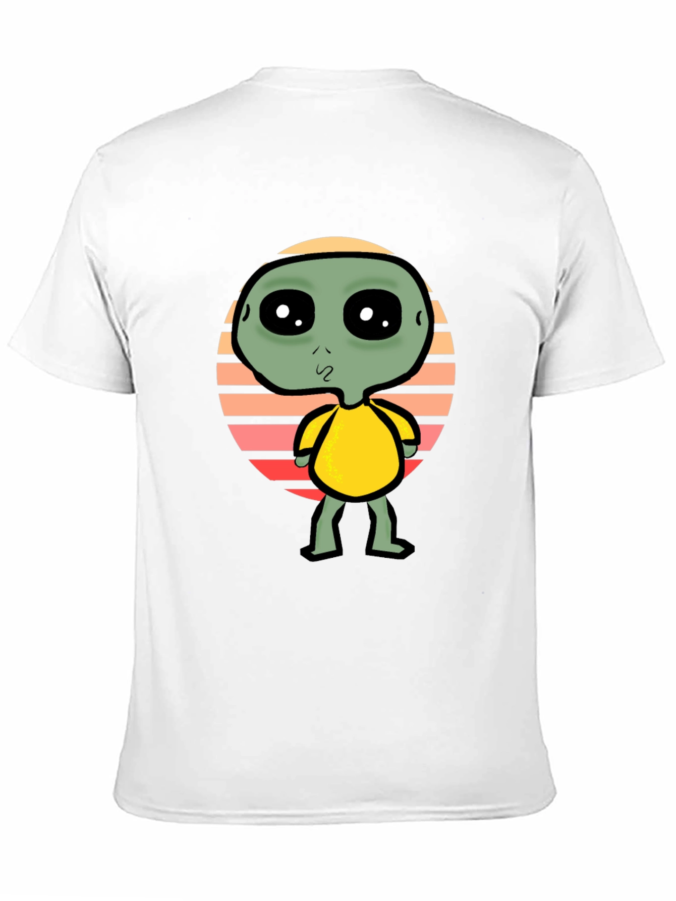 Alien Graphic Tee - Retro Style
