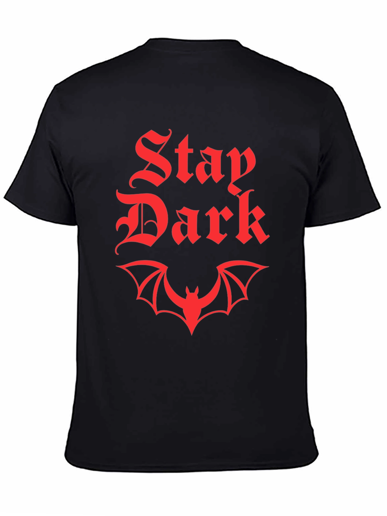 Stay Dark Bat Graphic T-Shirt