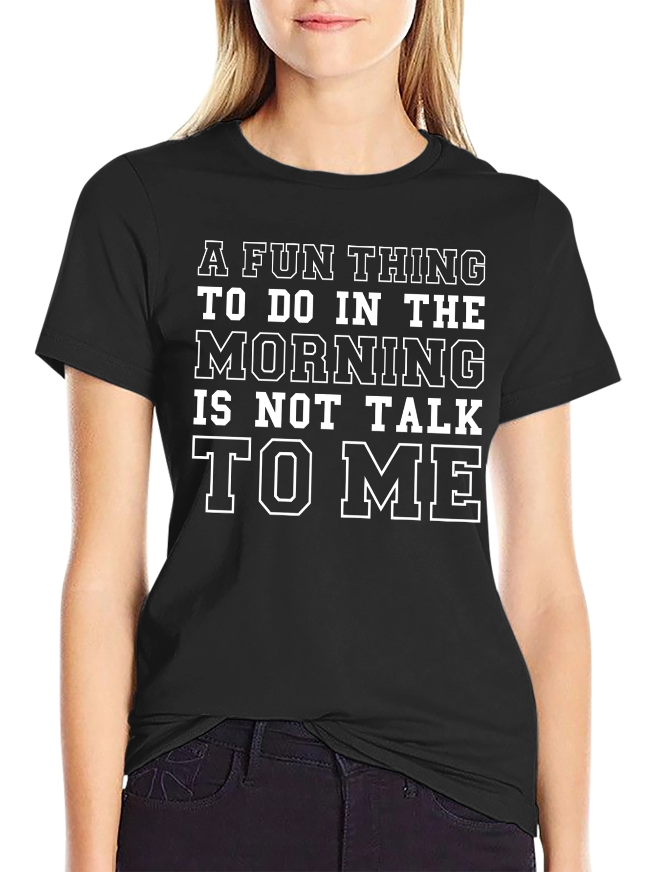 Funny Morning T-Shirt: Dont Talk to Me