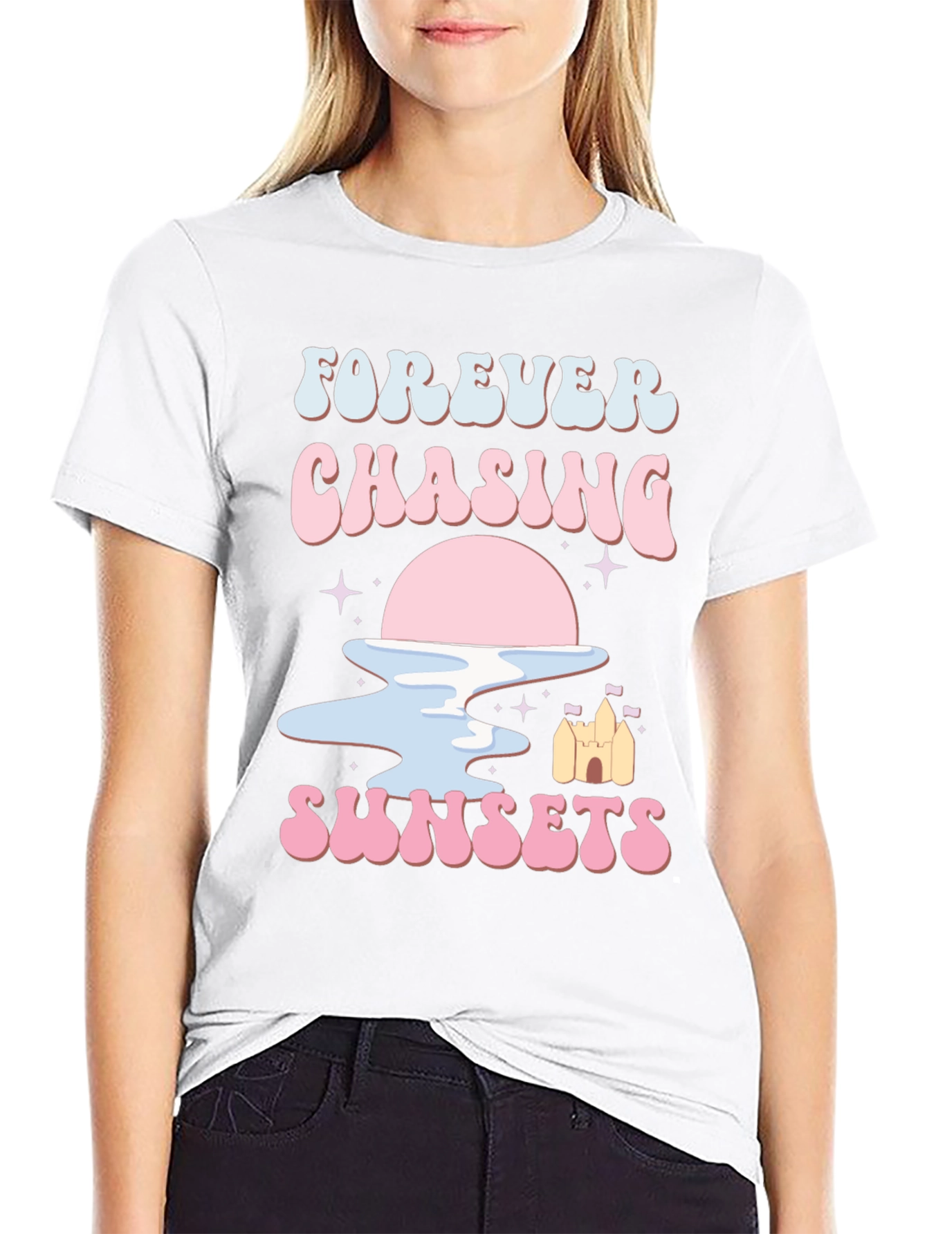 Forever Chasing Sunsets Graphic Tee