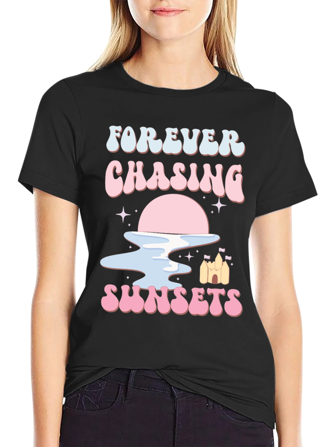 Forever Chasing Sunsets Graphic Tee